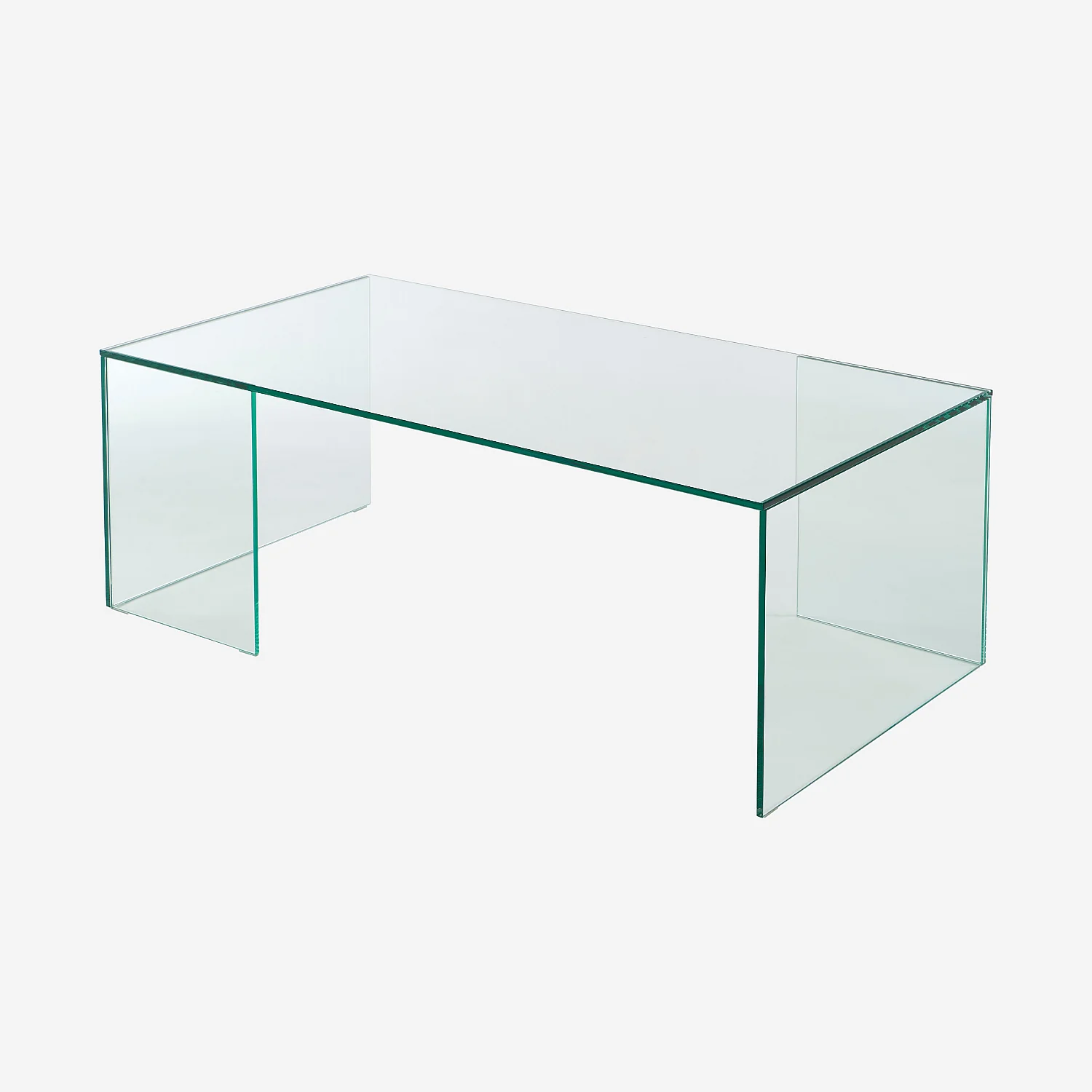 Mesa de centro rectangular de vidrio templado - Transparente - Design by Céline Mognon Fichet - 3