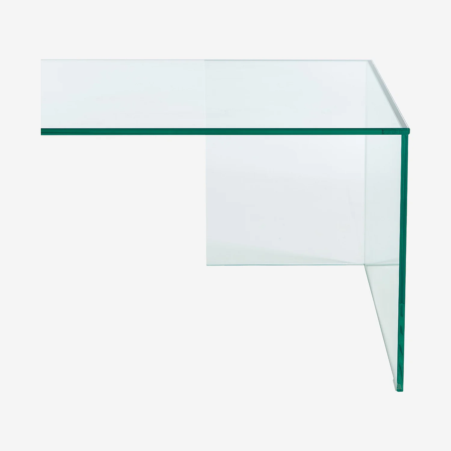 Mesa de centro rectangular de vidrio templado - Transparente - Design by Céline Mognon Fichet - 4