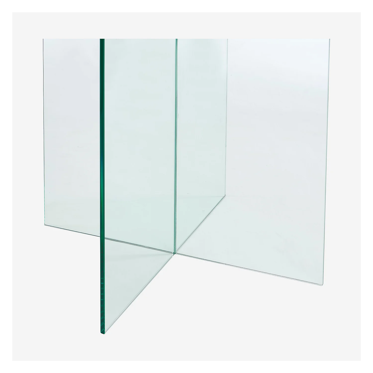 Tavolo rotondo in vetro temperato - Trasparente - Design by Céline Mognon Fichet - 4