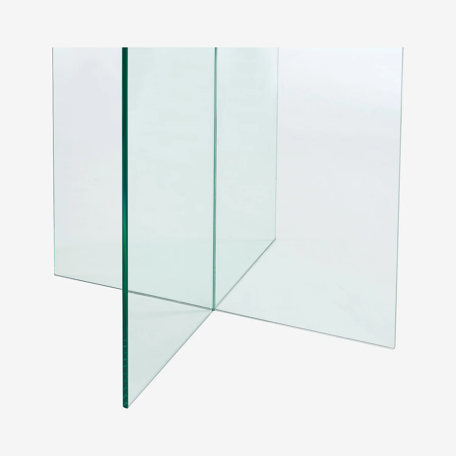 Tavolo rotondo in vetro temperato - Trasparente - Design by Céline Mognon Fichet - 4