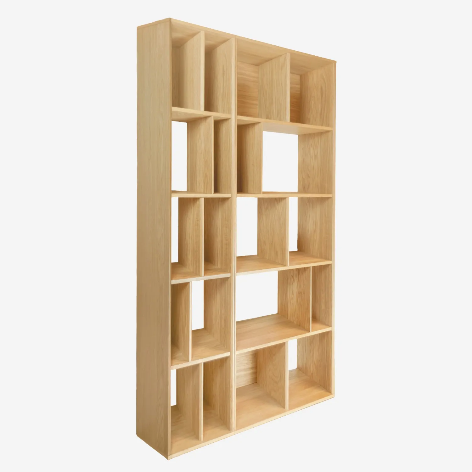 Grande bibliothèque en chêne - Naturel - Design by Helena Pille