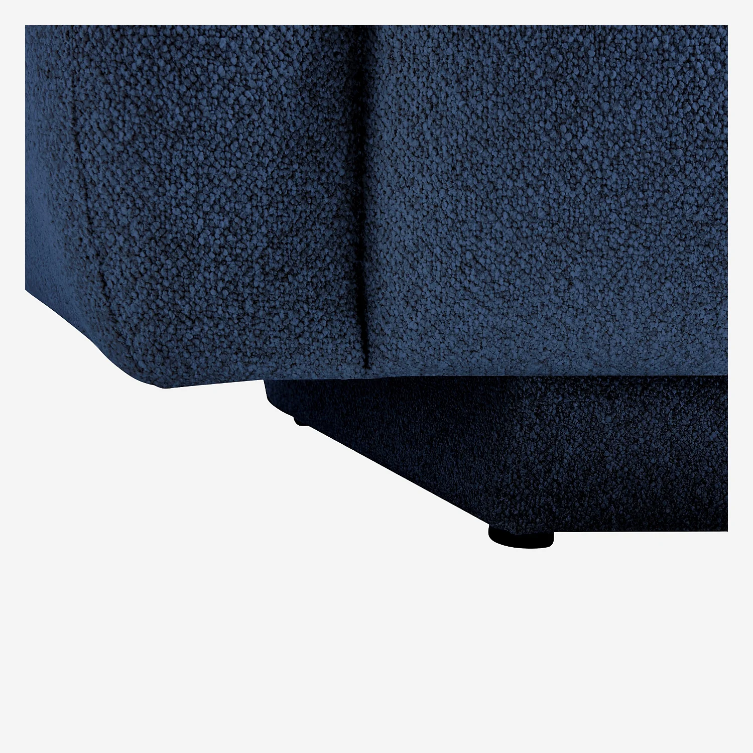 Sofá 2 plazas de tejido texturizado - Azul marino - Design by Federica Francini - 4