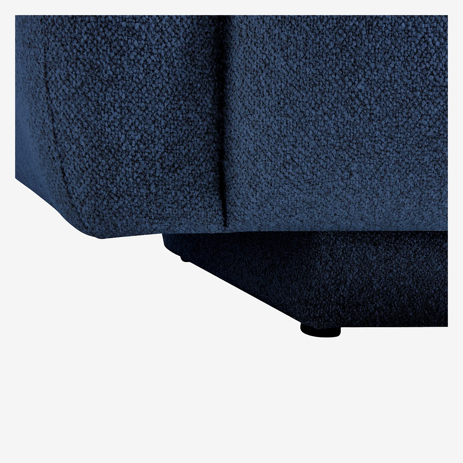 Sofa 2-Sitzer aus strukturiertem Stoff - Marineblau - Design by Federica Francini - 4