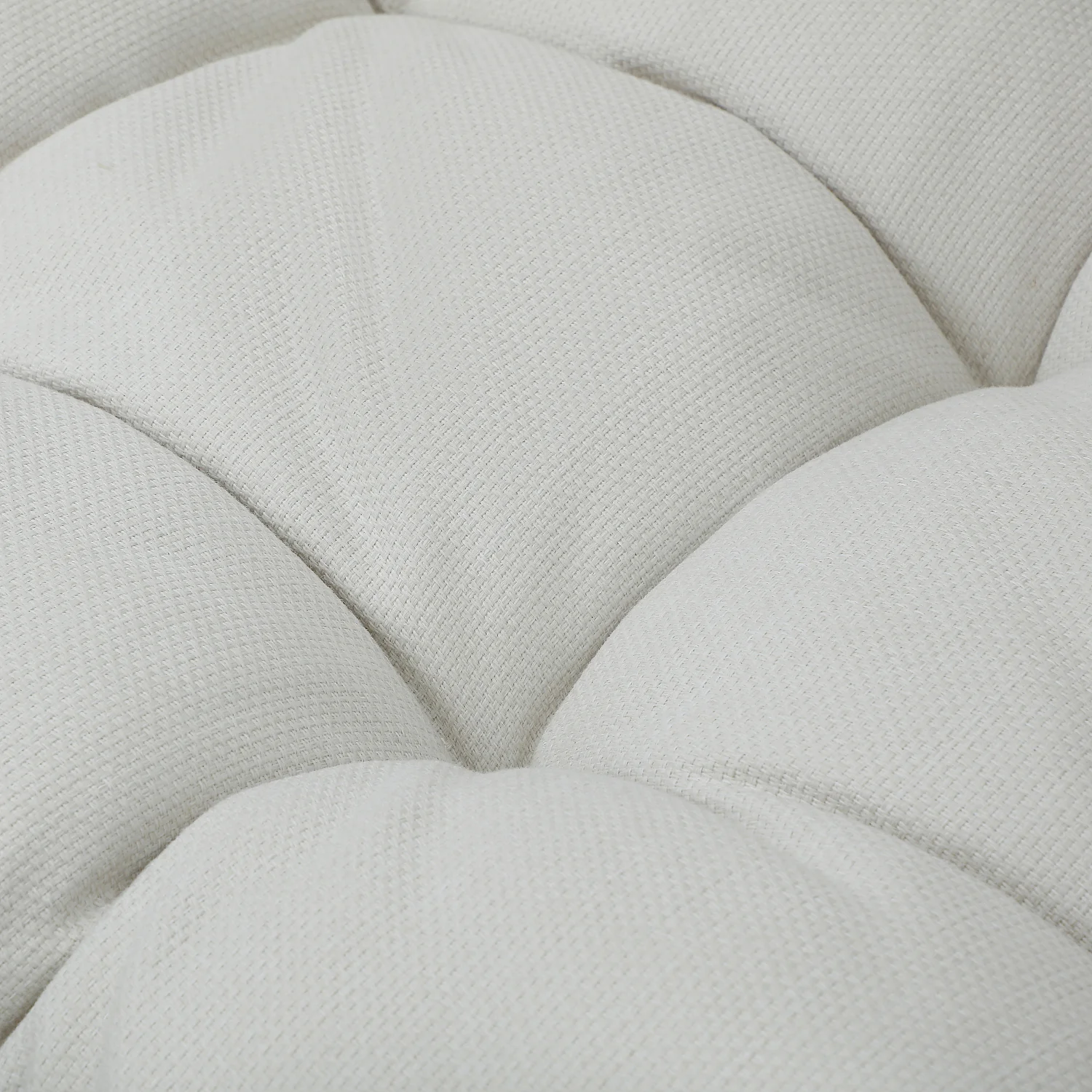 Fauteuil suspendu 2 places pour extérieur en résine tressée - Moka et noir - 4