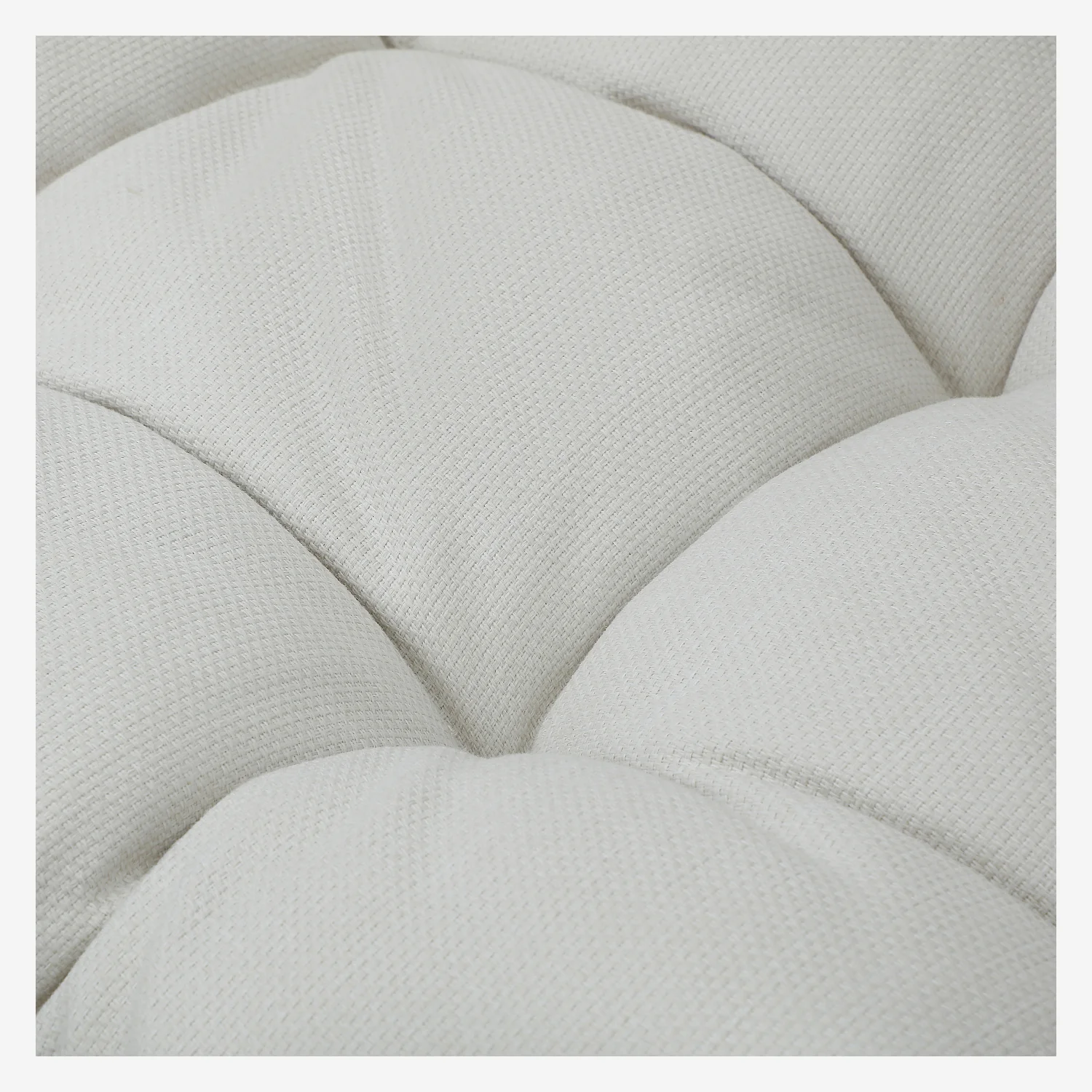 Fauteuil suspendu 2 places pour extérieur en résine tressée - Moka et noir - 2