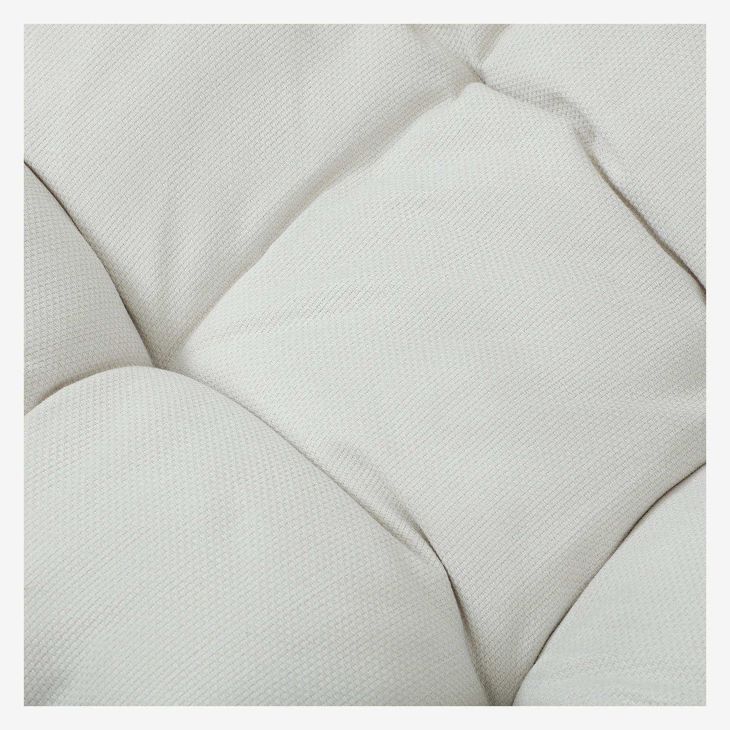 Fauteuil suspendu pour extérieur en résine tressée - Moka et noir - 3