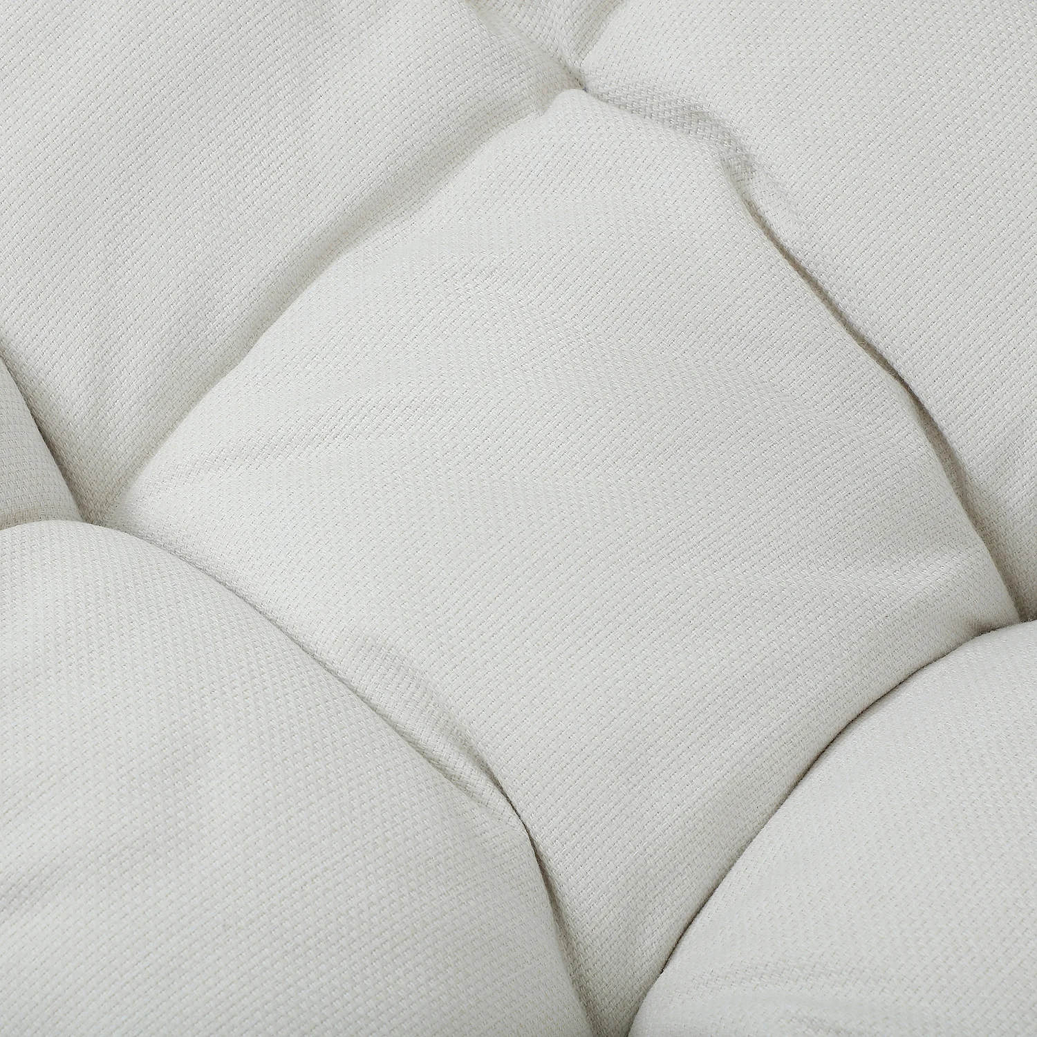 Hengestol for utendørs bruk i flettet harpiks - Khaki grønn og hvit - 3