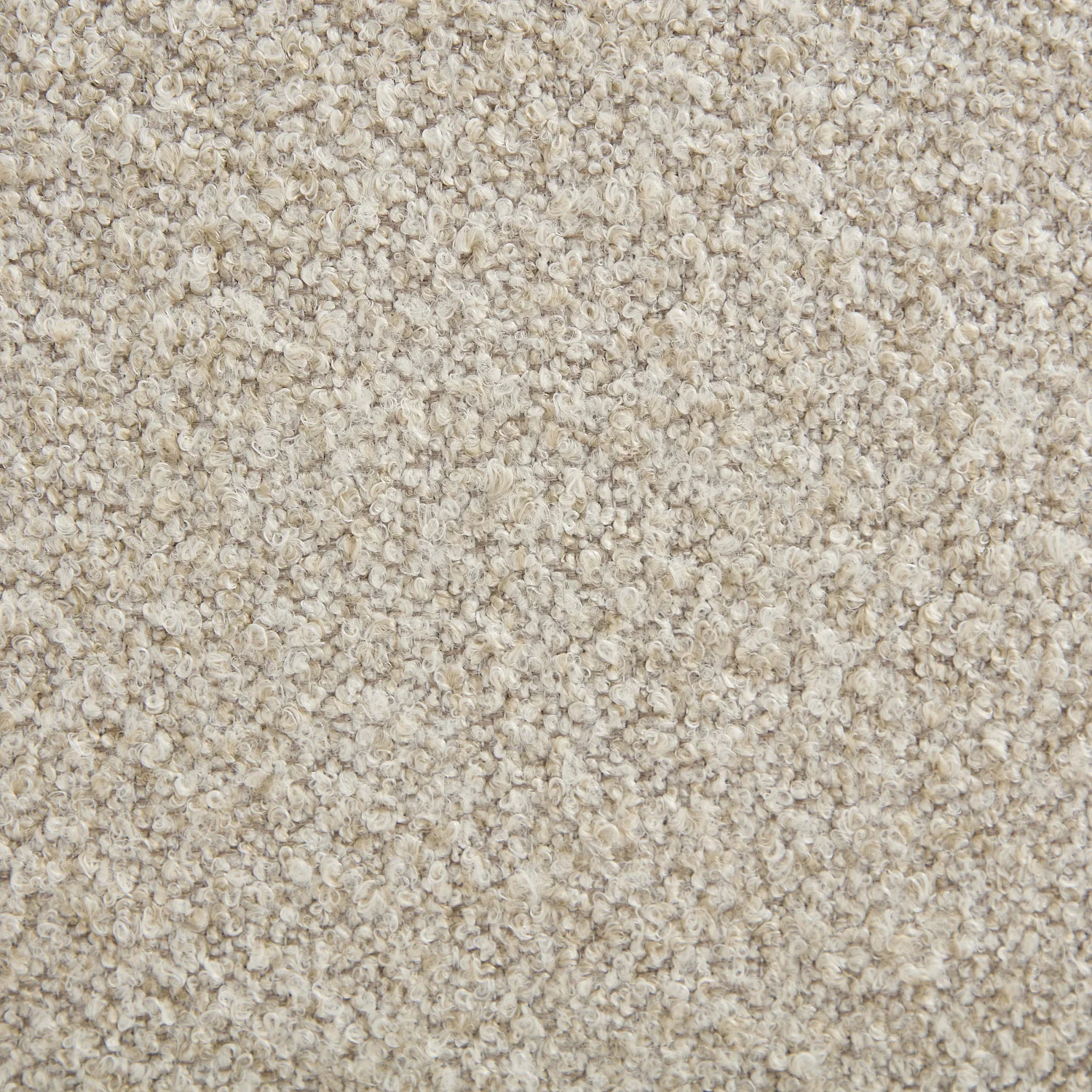 Tête de lit en tissu bouclette 166 x 111 cm - Beige - 2