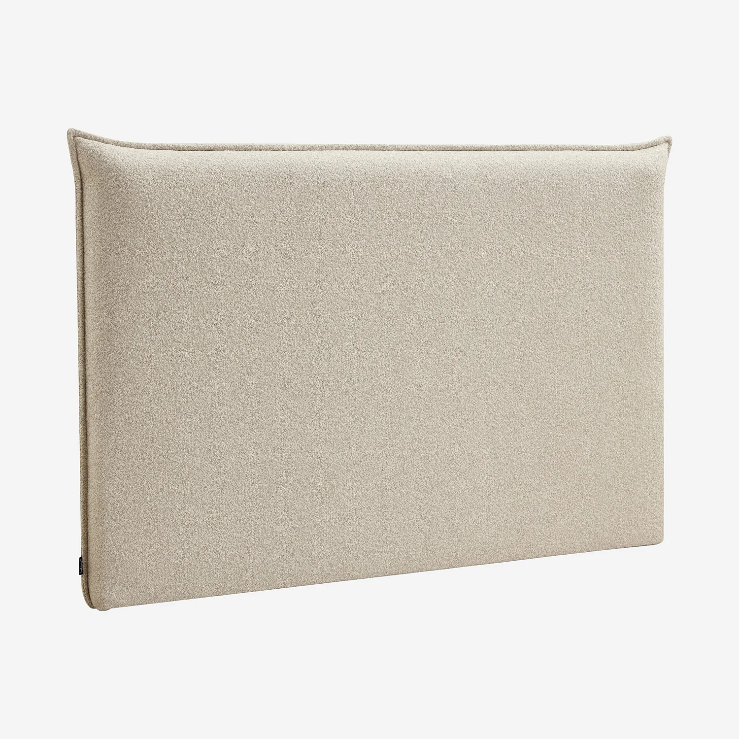 Tête de lit en tissu bouclette 166 x 111 cm - Beige - 1
