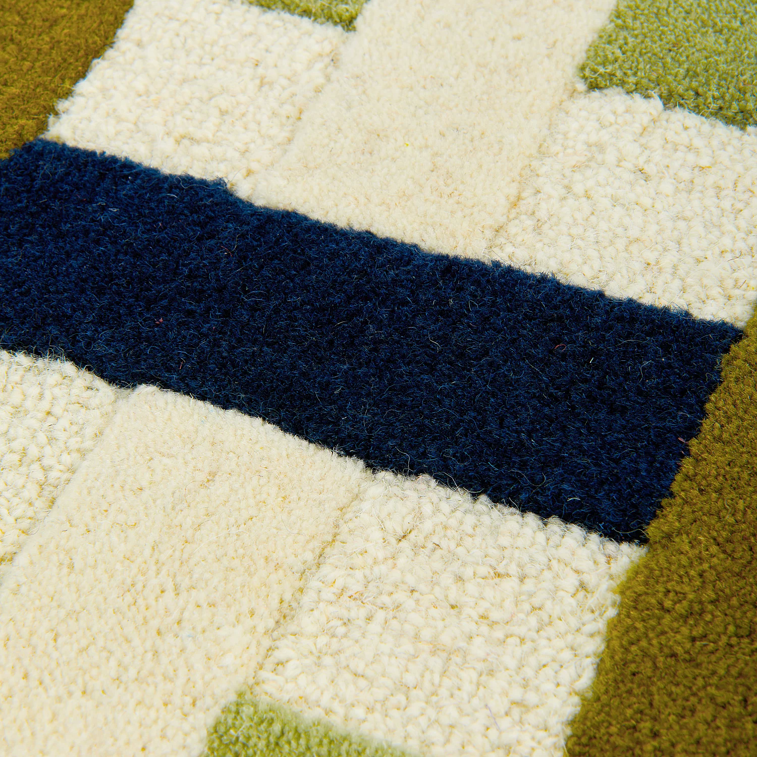 Tappeto taftato in lana - 170 x 240 cm - Verde - Design by Floriane Jacques - 4