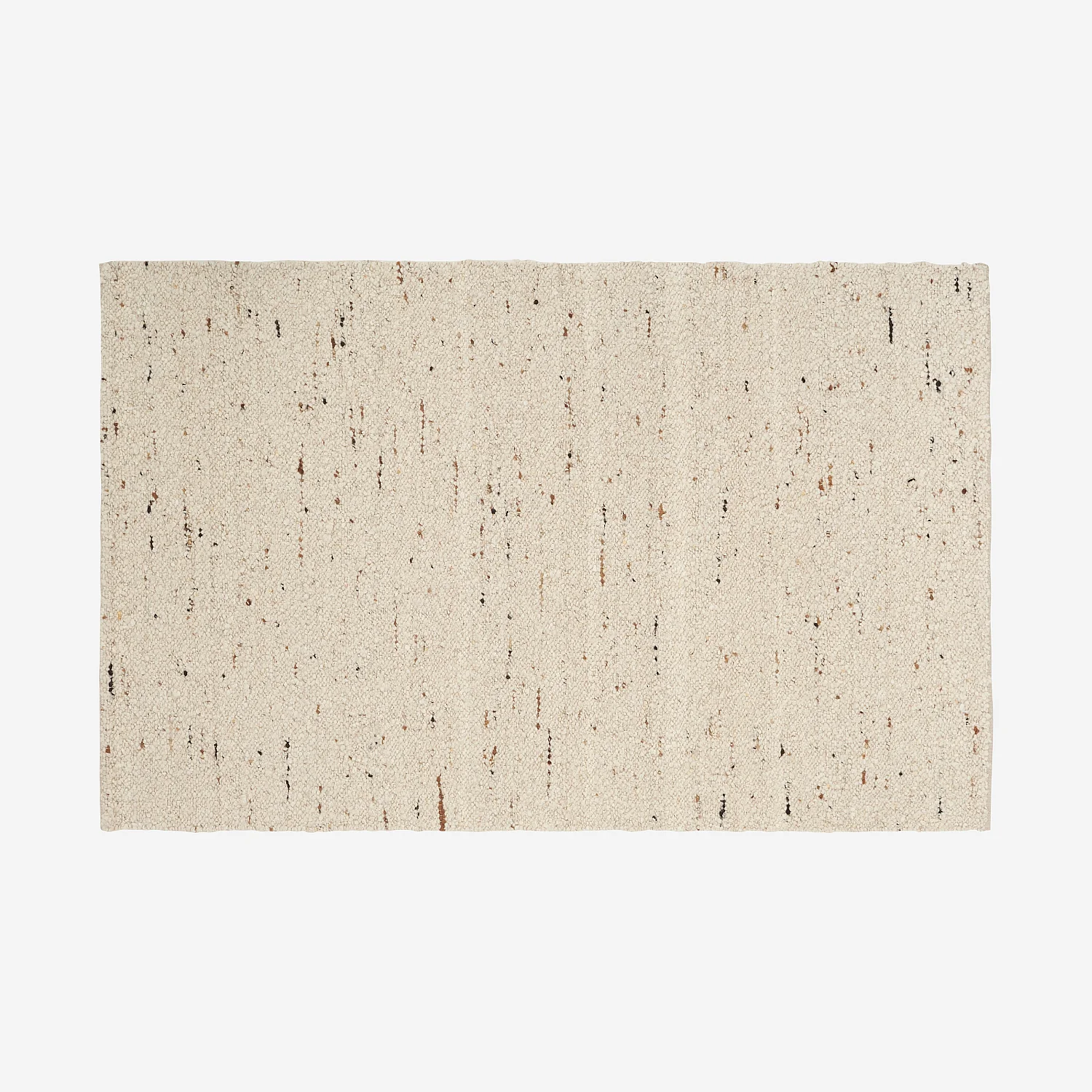 Alfombra de lana - 160 x 230 cm - Beige - 2
