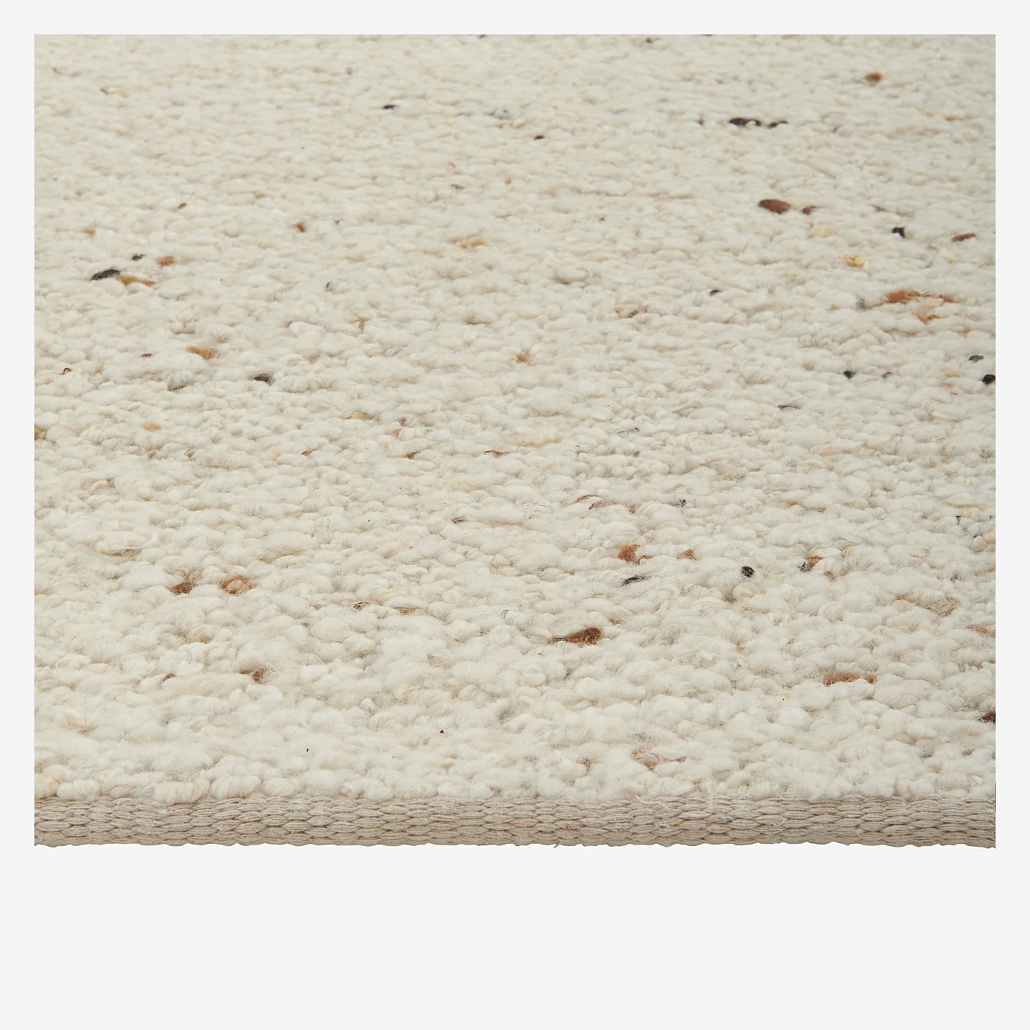 Alfombra de lana - 160 x 230 cm - Beige - 7