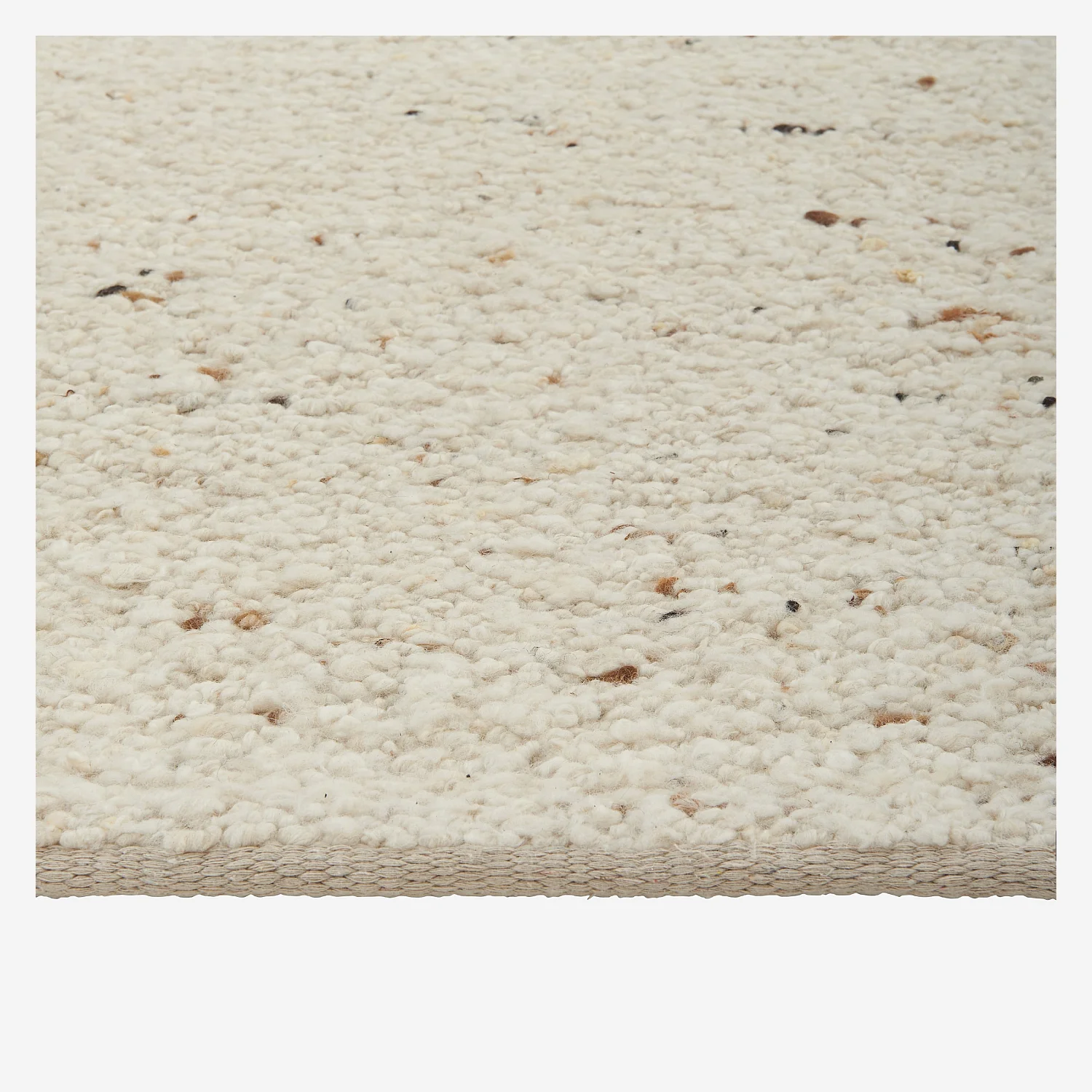 Tapis en laine - 160 x 230 cm - Beige - 7