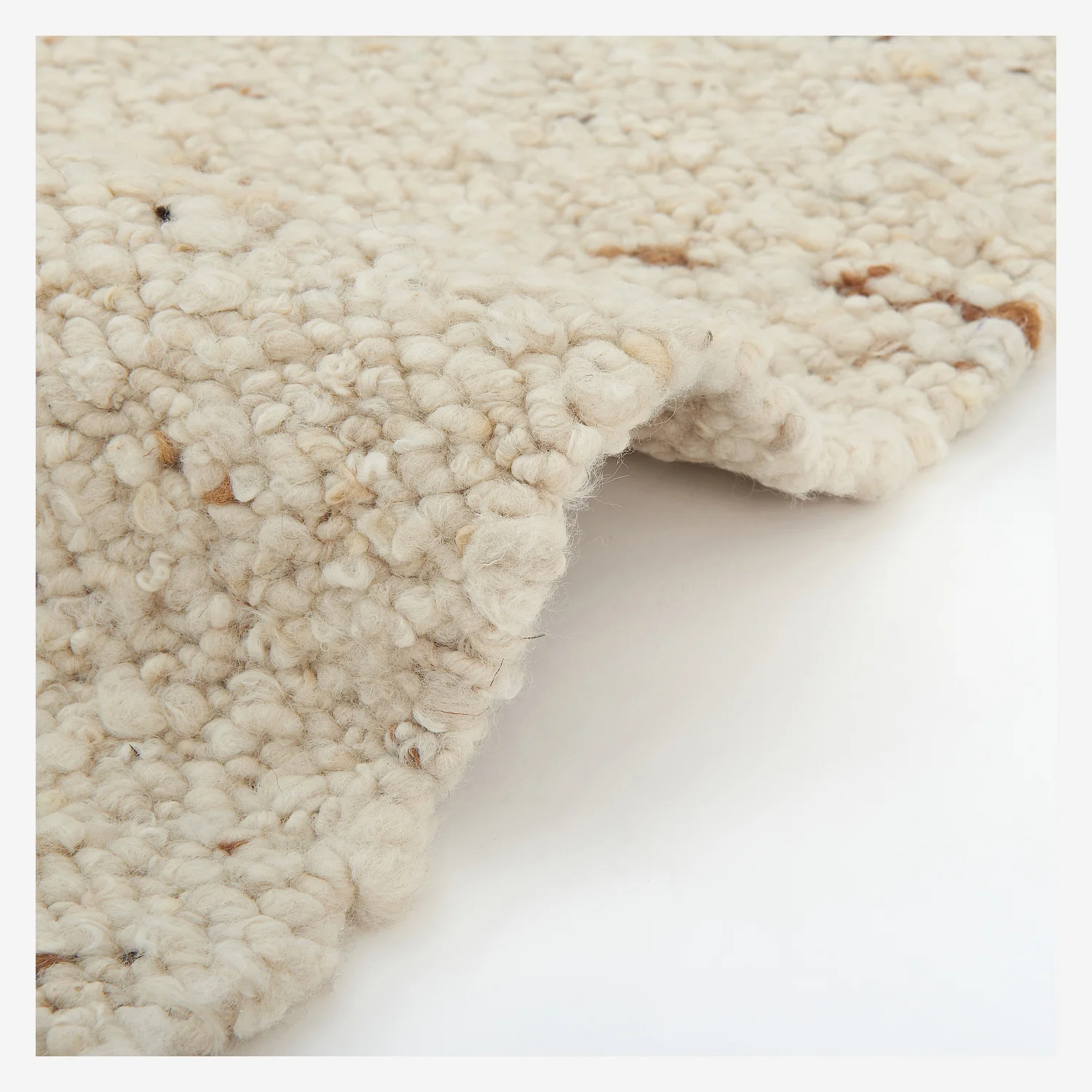 Tapis en laine - 160 x 230 cm - Beige - 5