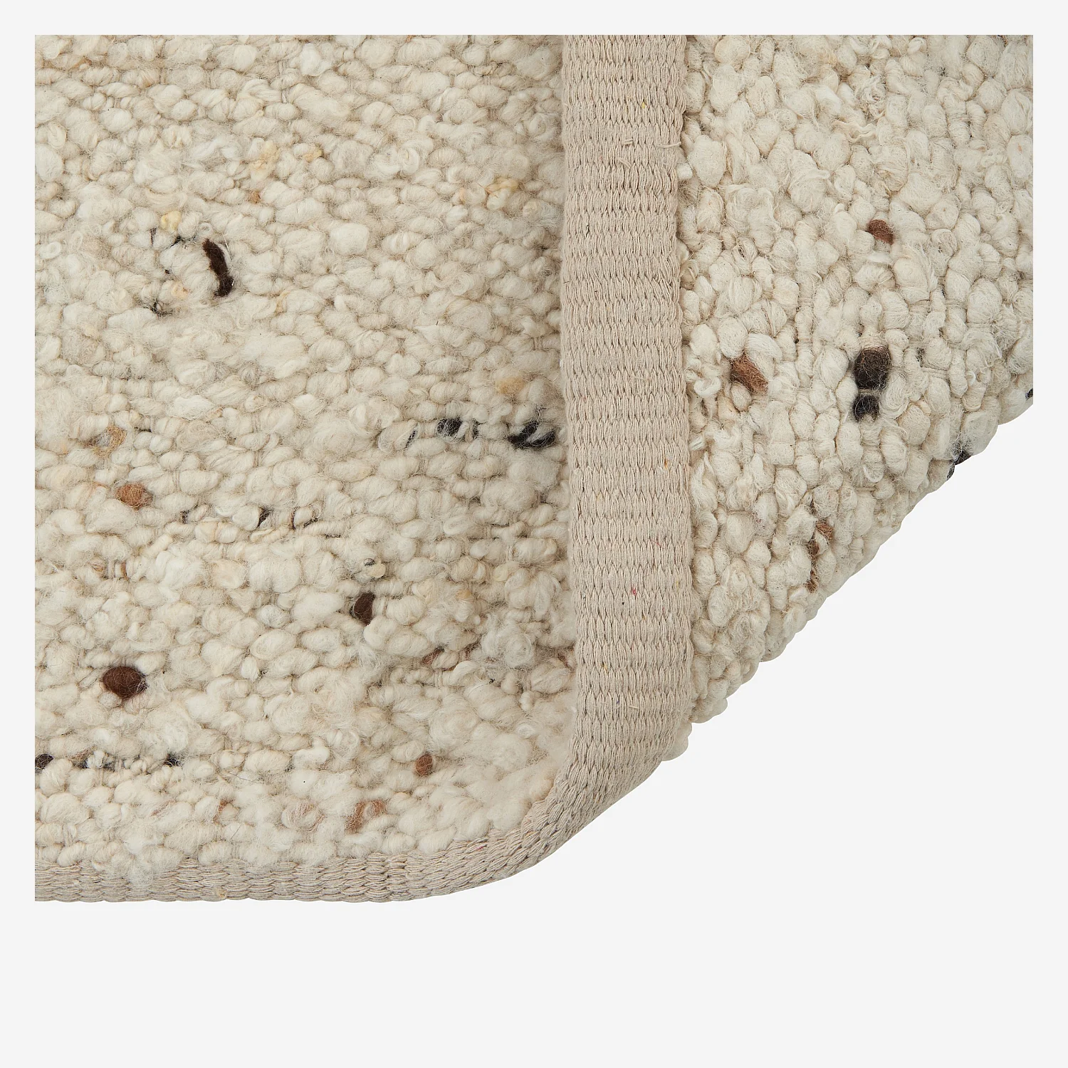 Tapis en laine - 160 x 230 cm - Beige - 8