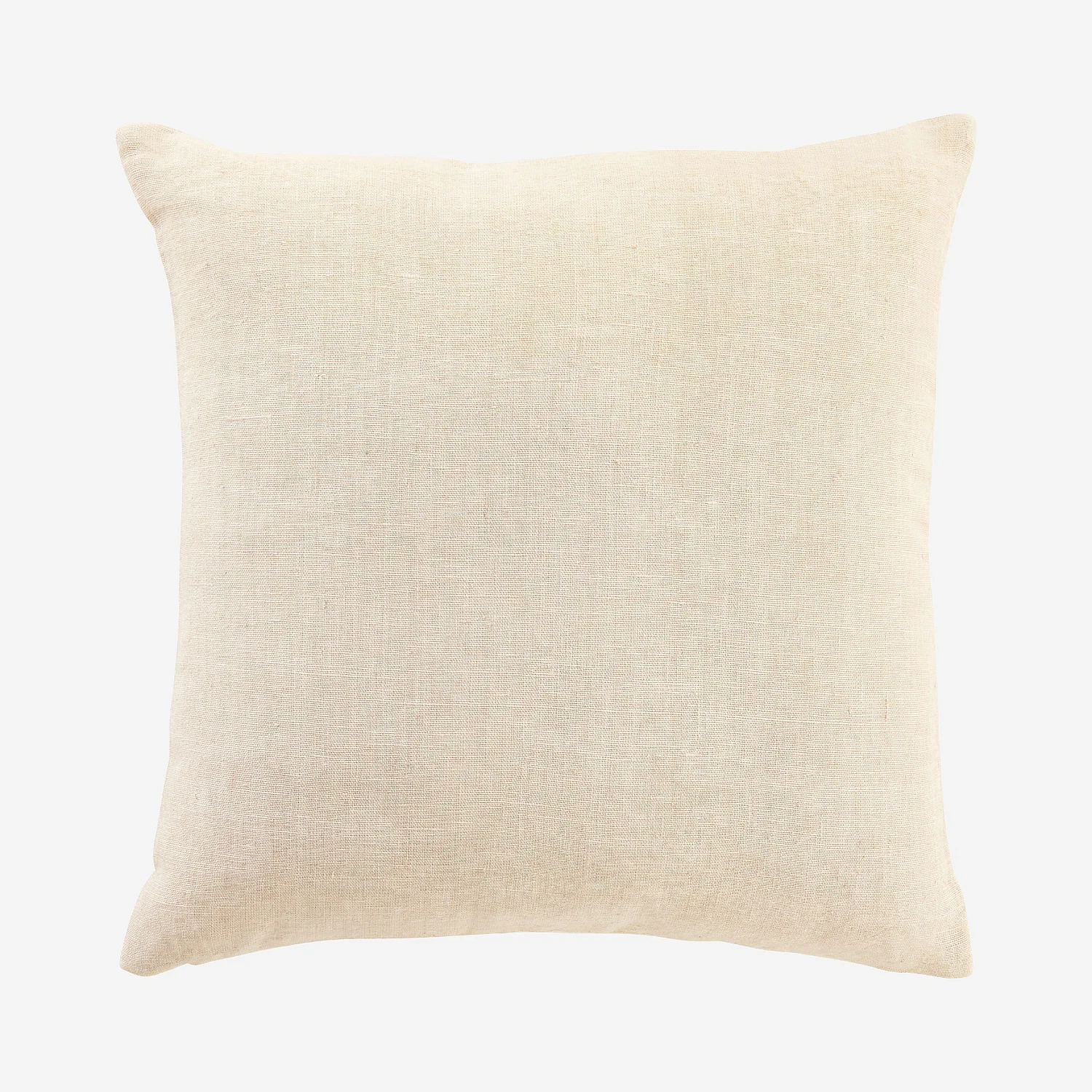 Coussin en lin - 45 x 45 cm - Bronze, bordeaux et lilas - Design by Floriane Jacques - 5