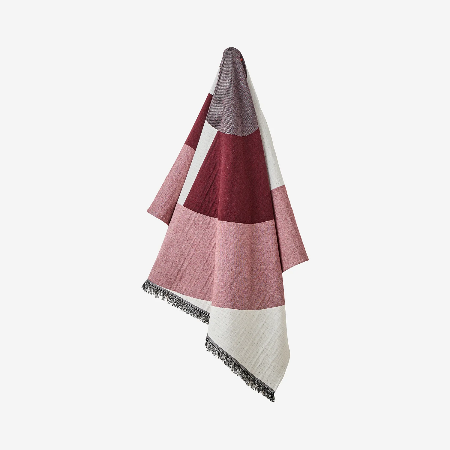 Manta de algodón - 130 x 170 cm - Burdeos - Design by Floriane Jacques - 6