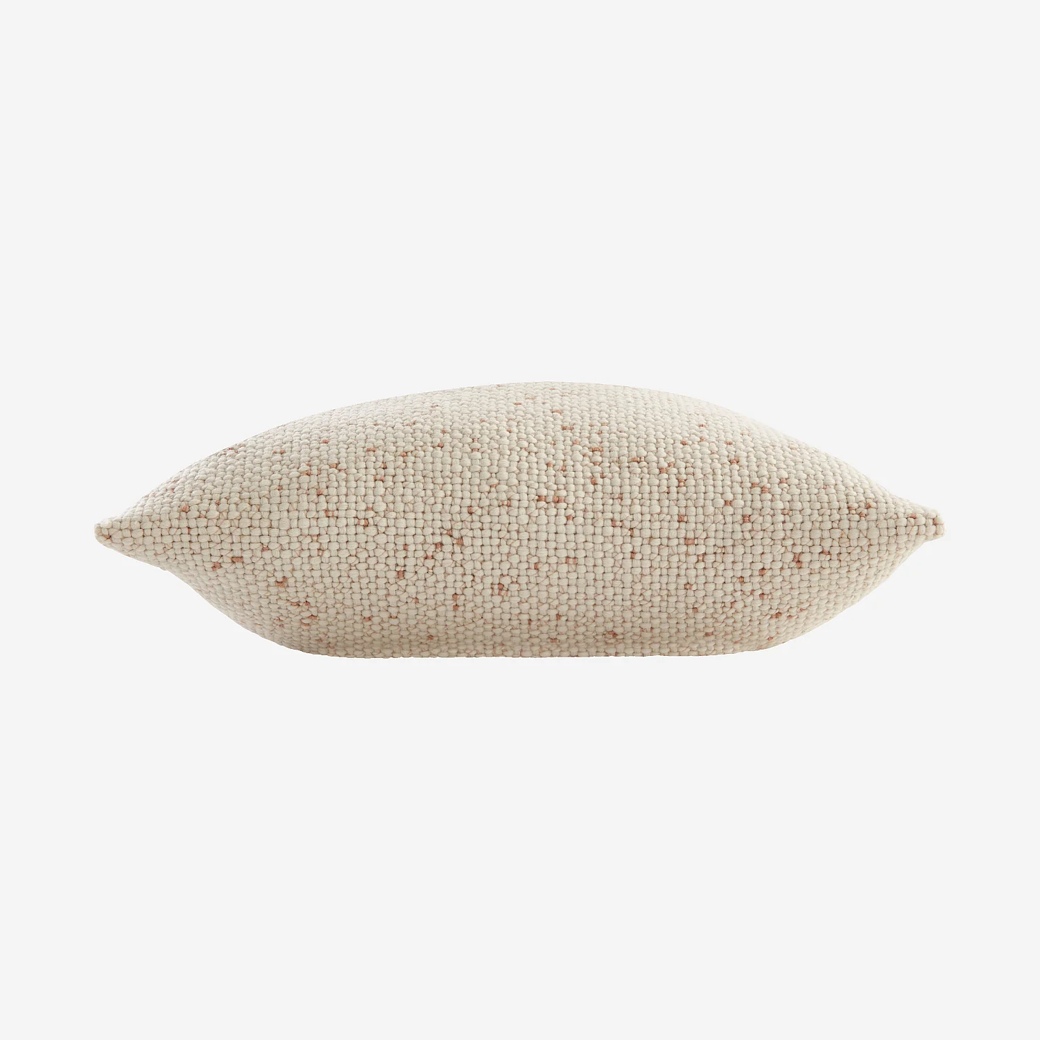 Coussin en laine texturée - 50 x 50 cm - Écru - 7