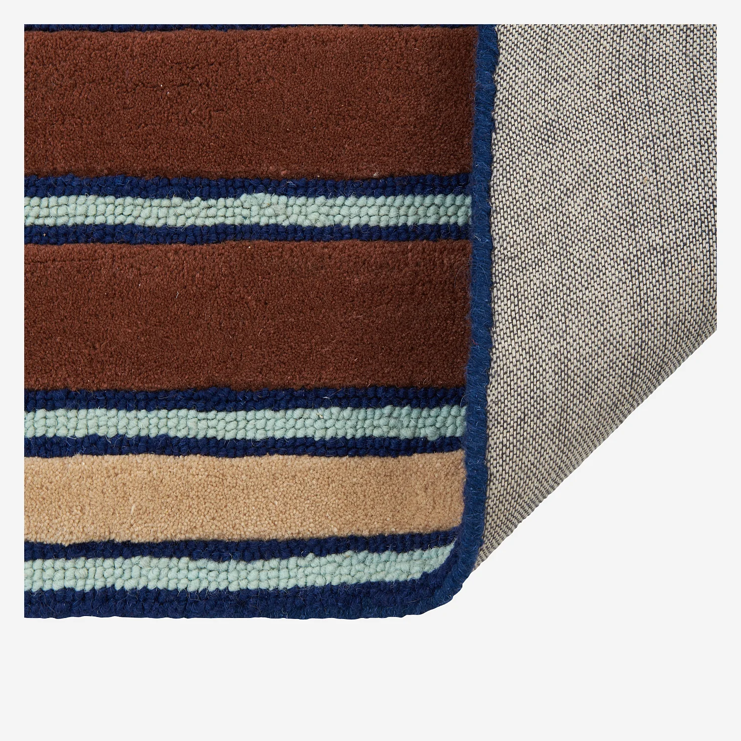 Tappeto in lana - 165 x 240 cm - Marrone - Design by Constance Frapolli - 8