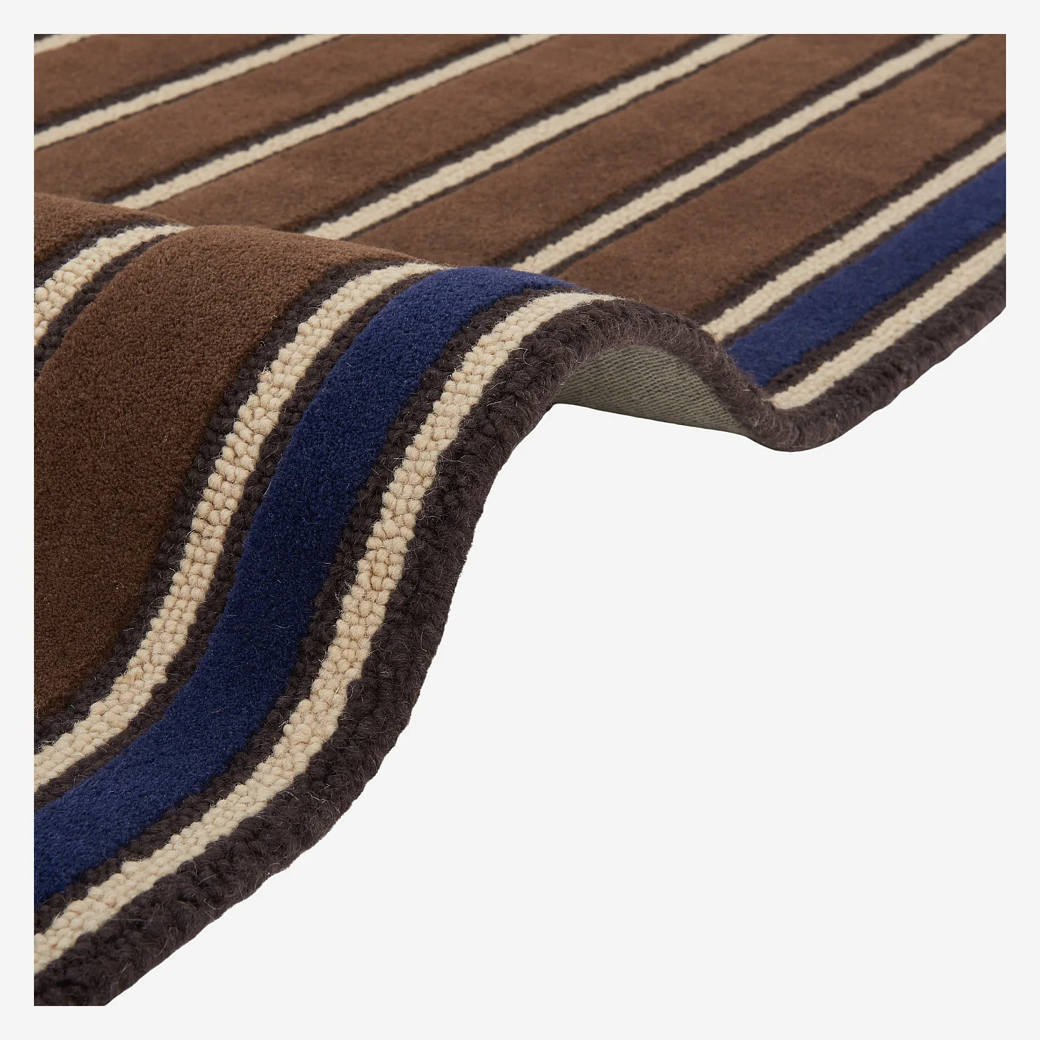 Tappeto in lana - 165 x 240 cm - Marrone - Design by Constance Frapolli - 4