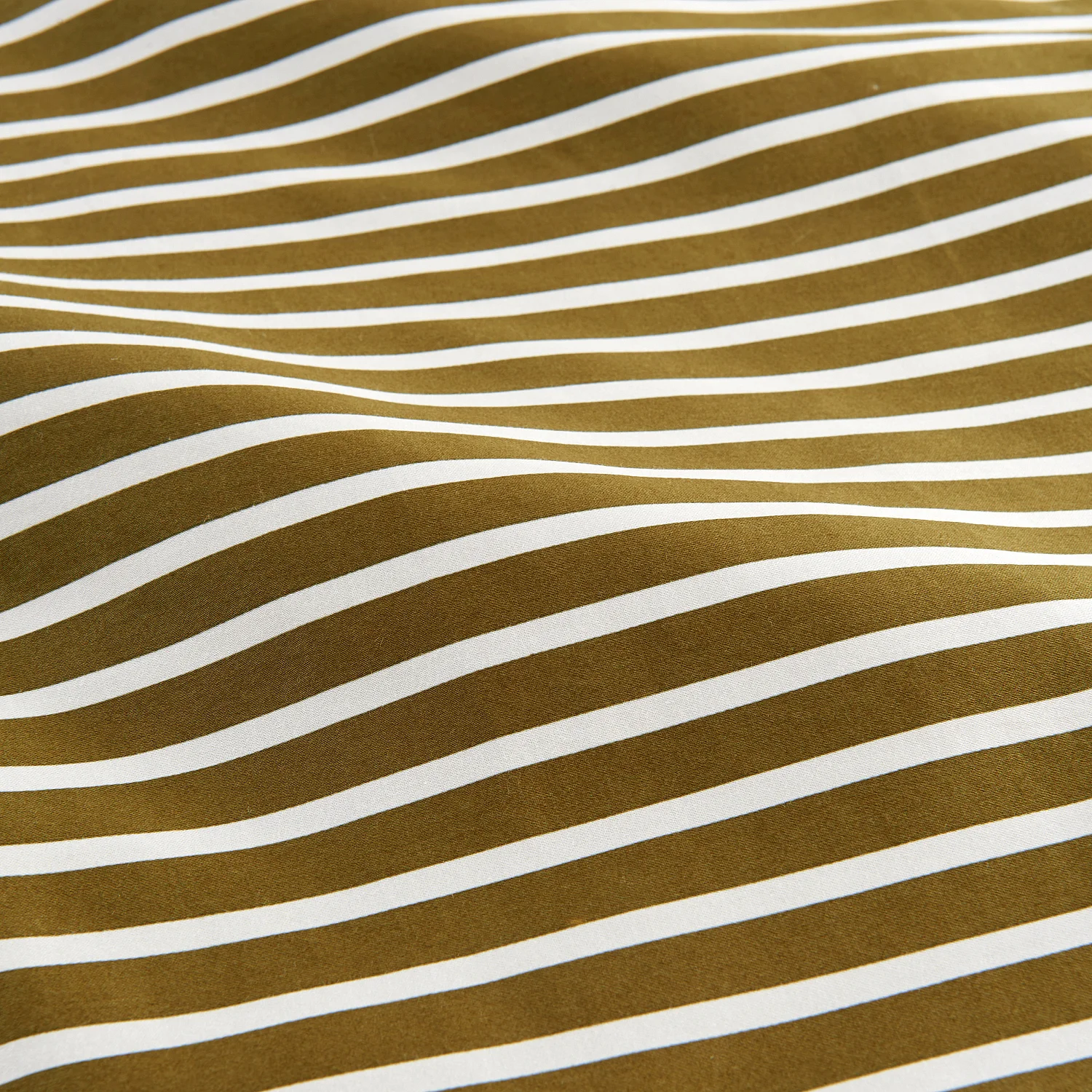 Beddengoed van biologisch katoensatijn - 240 x 220 cm - Lichtroze en groen - 7