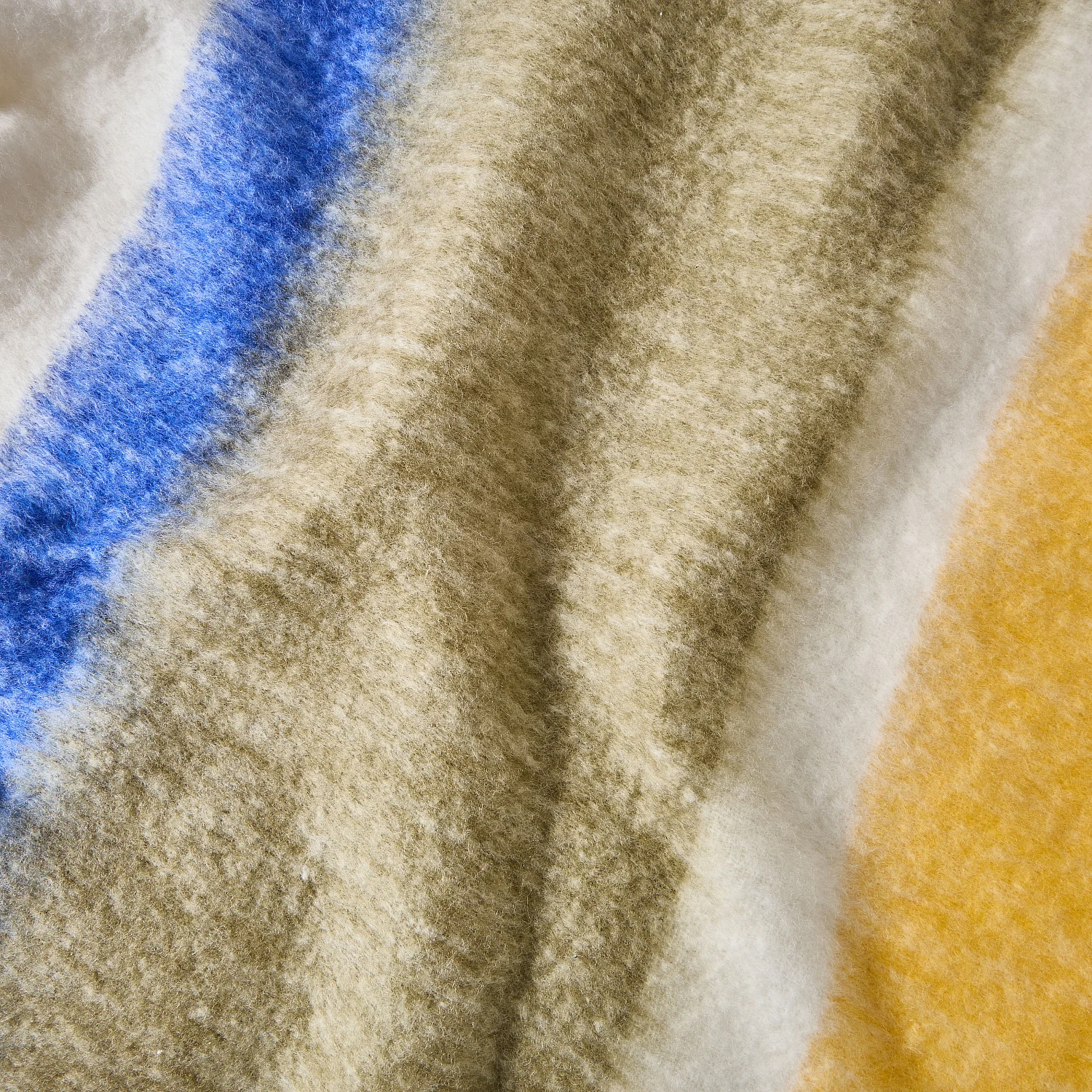 Coperta di lana - 130 x 170 cm - Rosa e marrone - Design by Floriane Jacques - 5