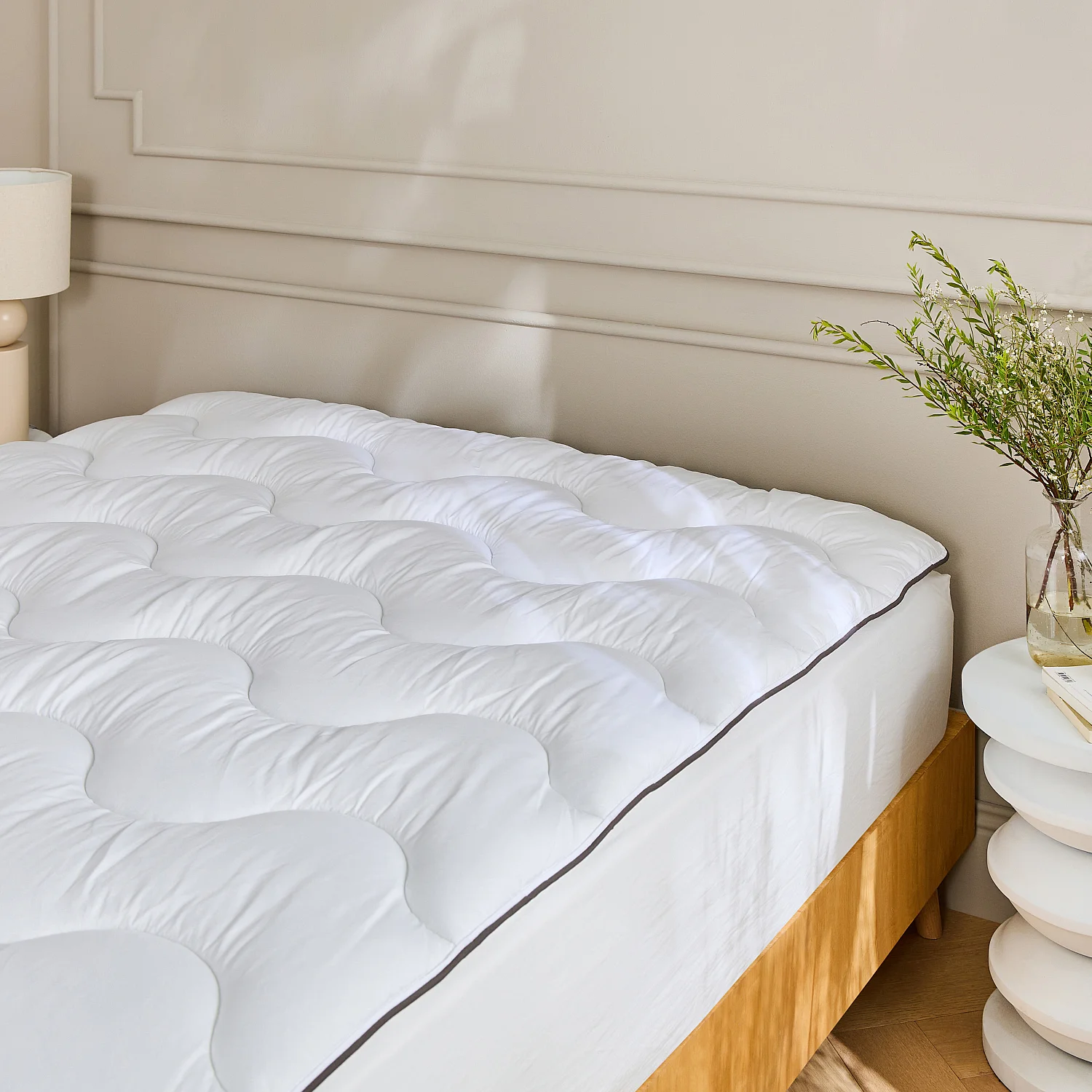 Surmatelas en synthétique - 700 g/m² - 180 x 200 cm - 3