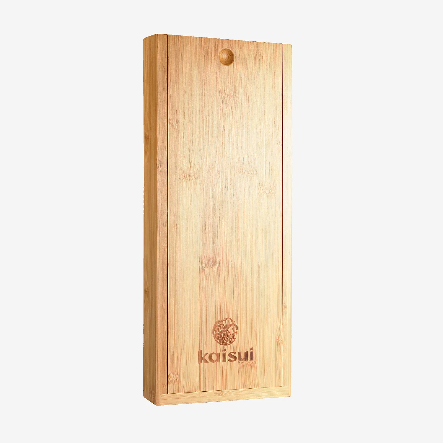 Hachoir en acier inoxydable et bois de pakka - 20 cm -  Noir - 7