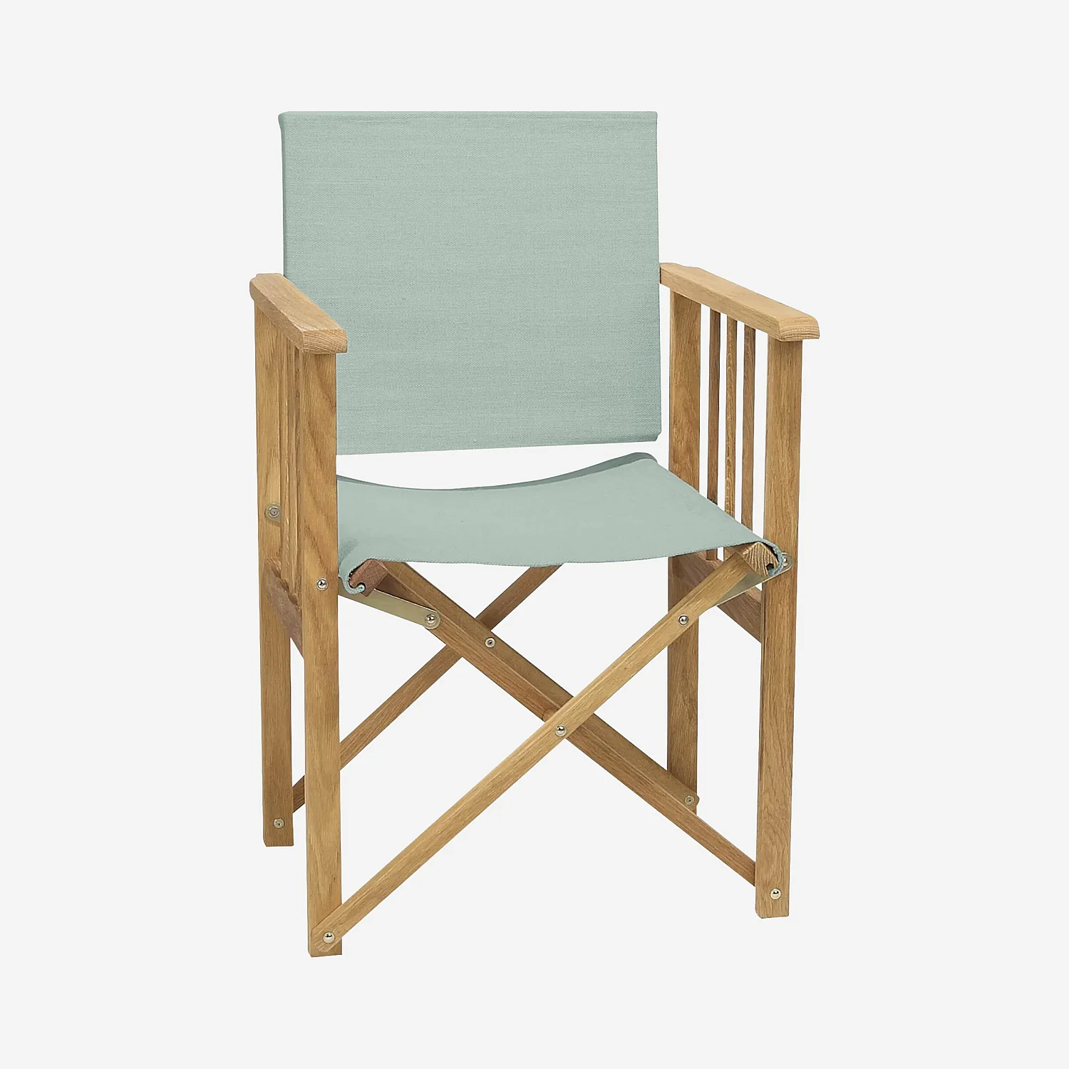 Toile en coton pour chaise pliante - Vert céladon (structure vendue séparément) - 4