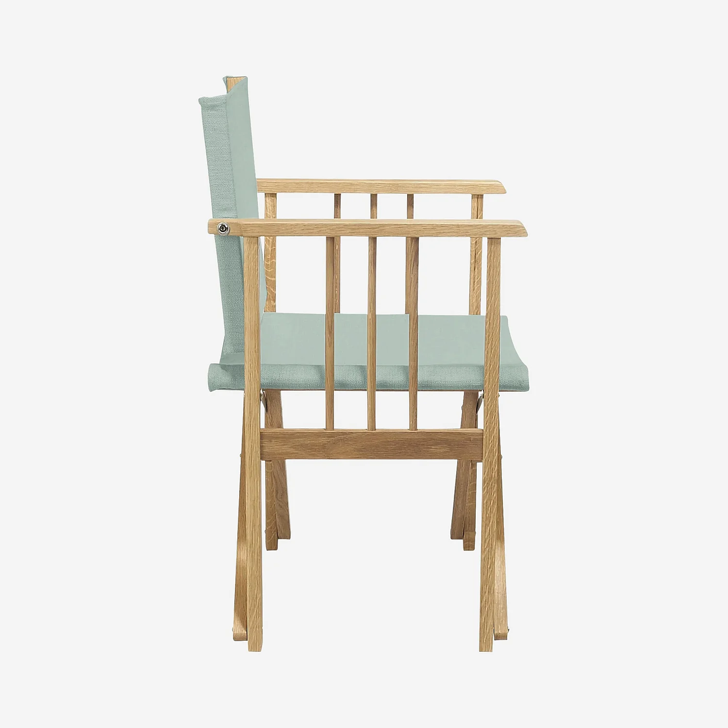 Toile en coton pour chaise pliante - Vert céladon (structure vendue séparément) - 5