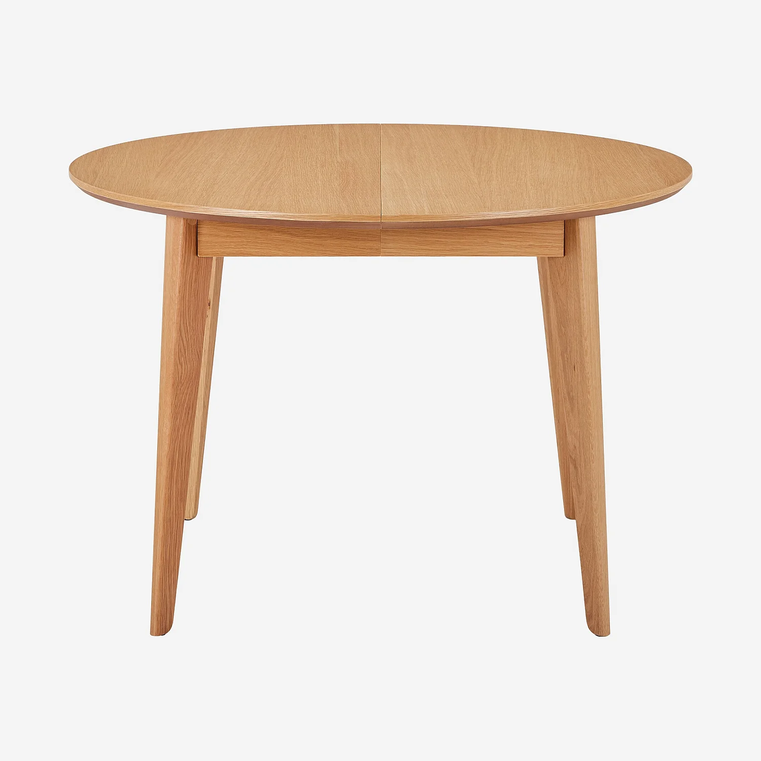 Runder Esstisch aus Eiche - Ausziehbar - Natur - 2