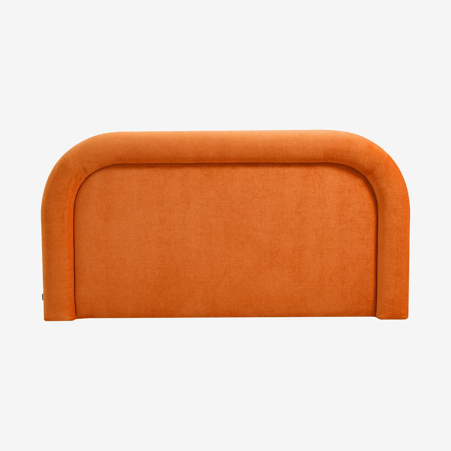 Tête de lit en tissu chenille 206 x 108 cm - Orange - Design by Céline Mognon Fichet - 3