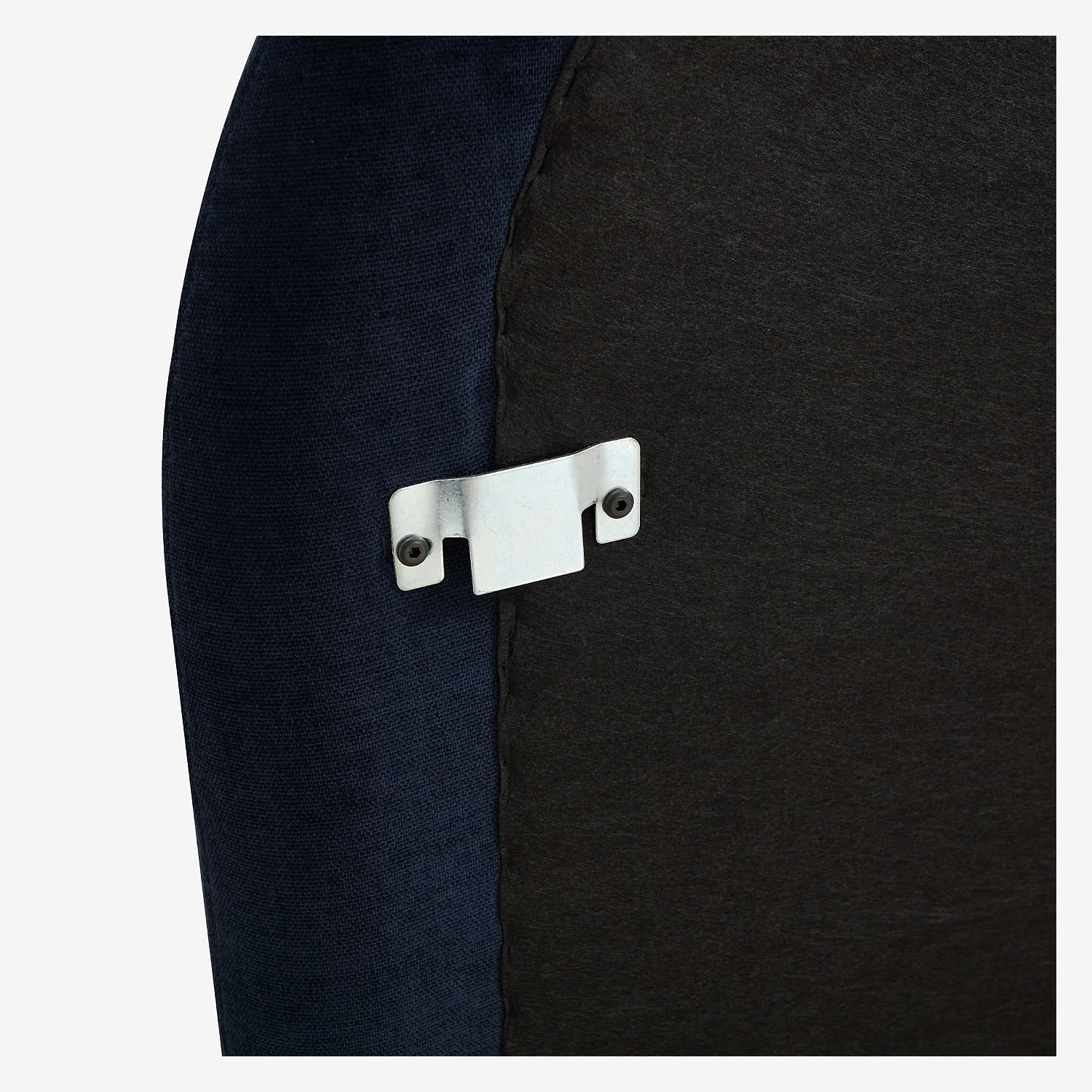 Tête de lit en tissu chenille 206 x 108 cm - Bleu nuit - Design by Céline Mognon Fichet - 4