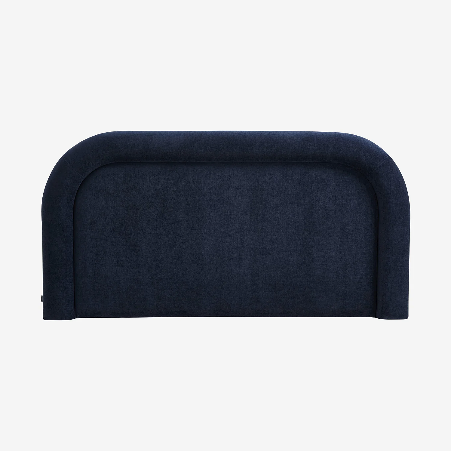 Tête de lit en tissu chenille 206 x 108 cm - Bleu nuit - Design by Céline Mognon Fichet - 3