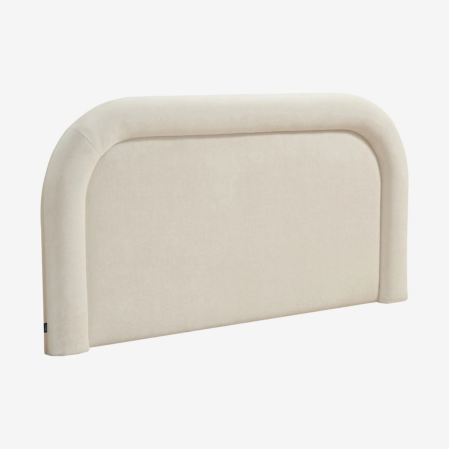 Tête de lit en tissu chenille 206 x 108 cm - Crème - Design by Céline Mognon Fichet - 1