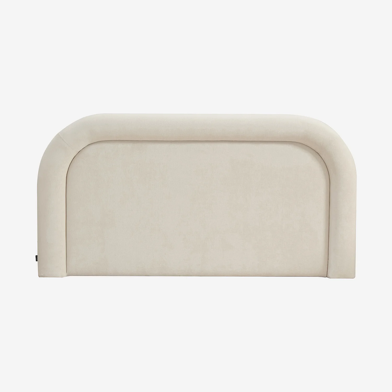 Tête de lit en tissu chenille 206 x 108 cm - Crème - Design by Céline Mognon Fichet - 3