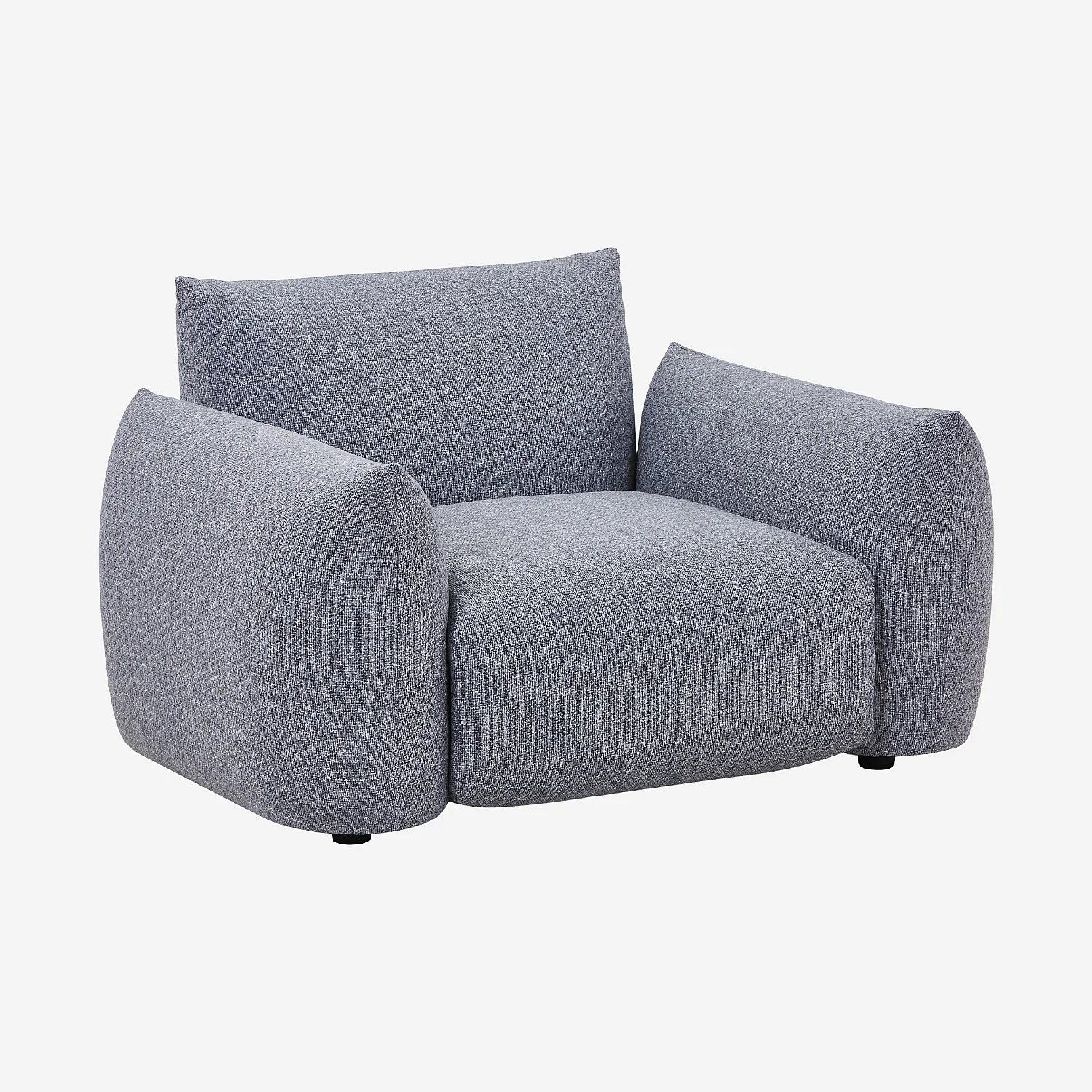 Tuinfauteuil van waterafstotende stof - Granitegrijs - 3