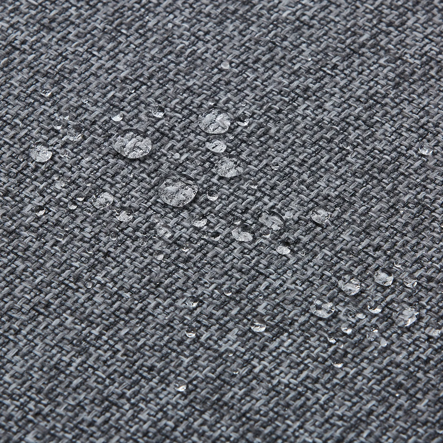 Driezits tuinbank van waterafstotende stof - Granietgrijs - 2