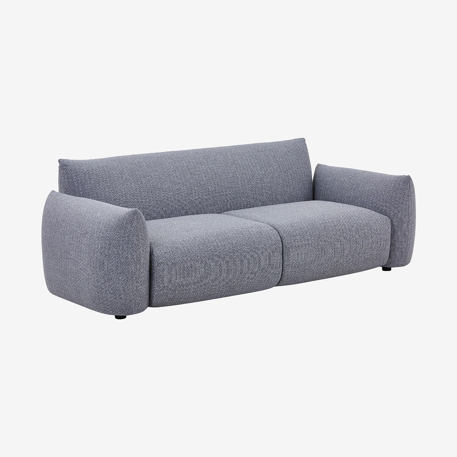 Driezits tuinbank van waterafstotende stof - Granietgrijs - 3