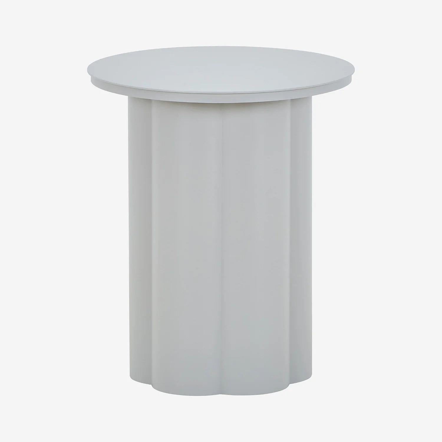 Tuinbijzettafel van aluminium - Zijdegrijs - 2