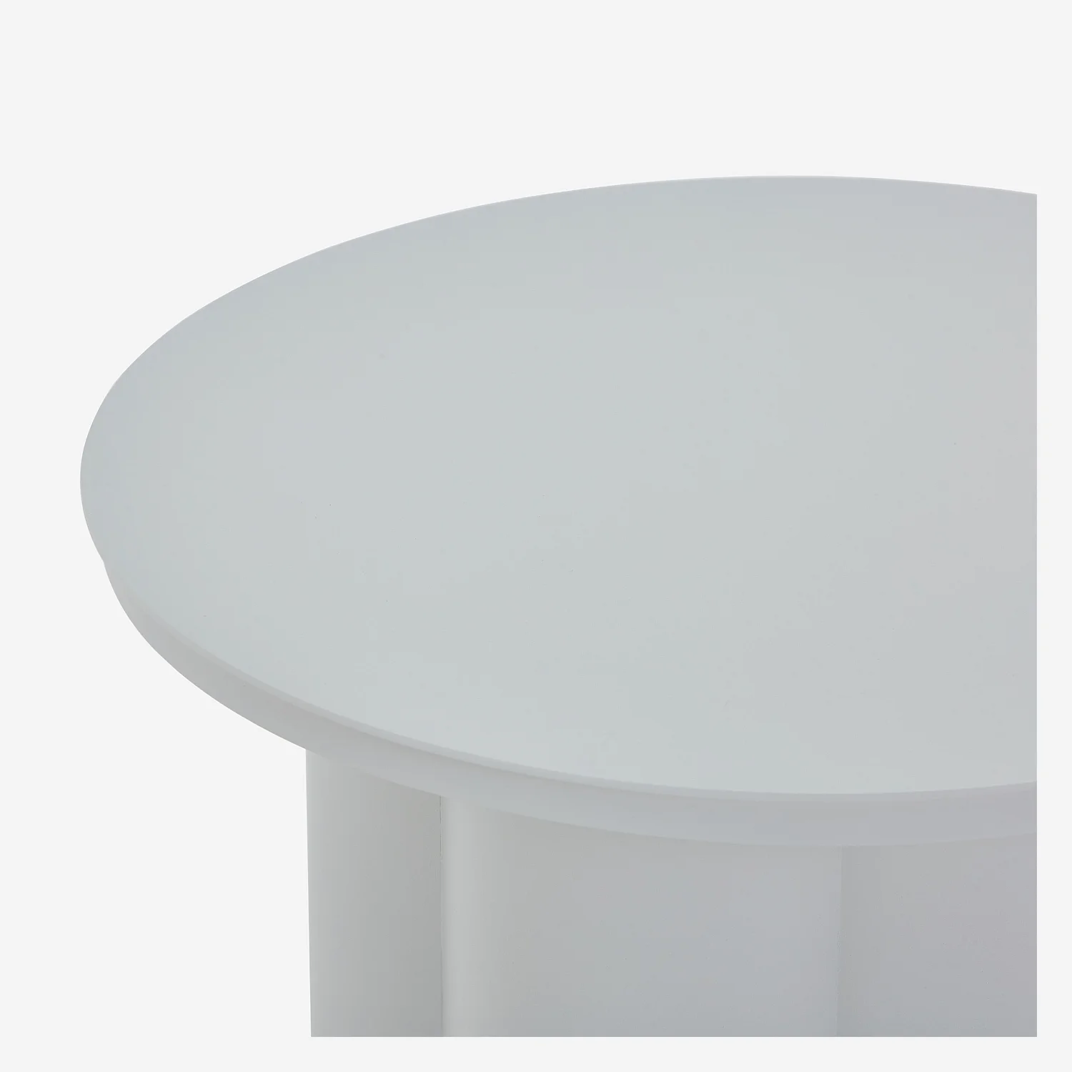 Tuinbijzettafel van aluminium - Zijdegrijs - 4