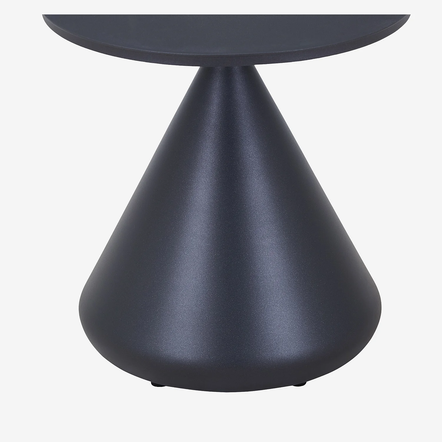 Tuinsalontafel van aluminium - 50 cm - Antracietgrijs - 4