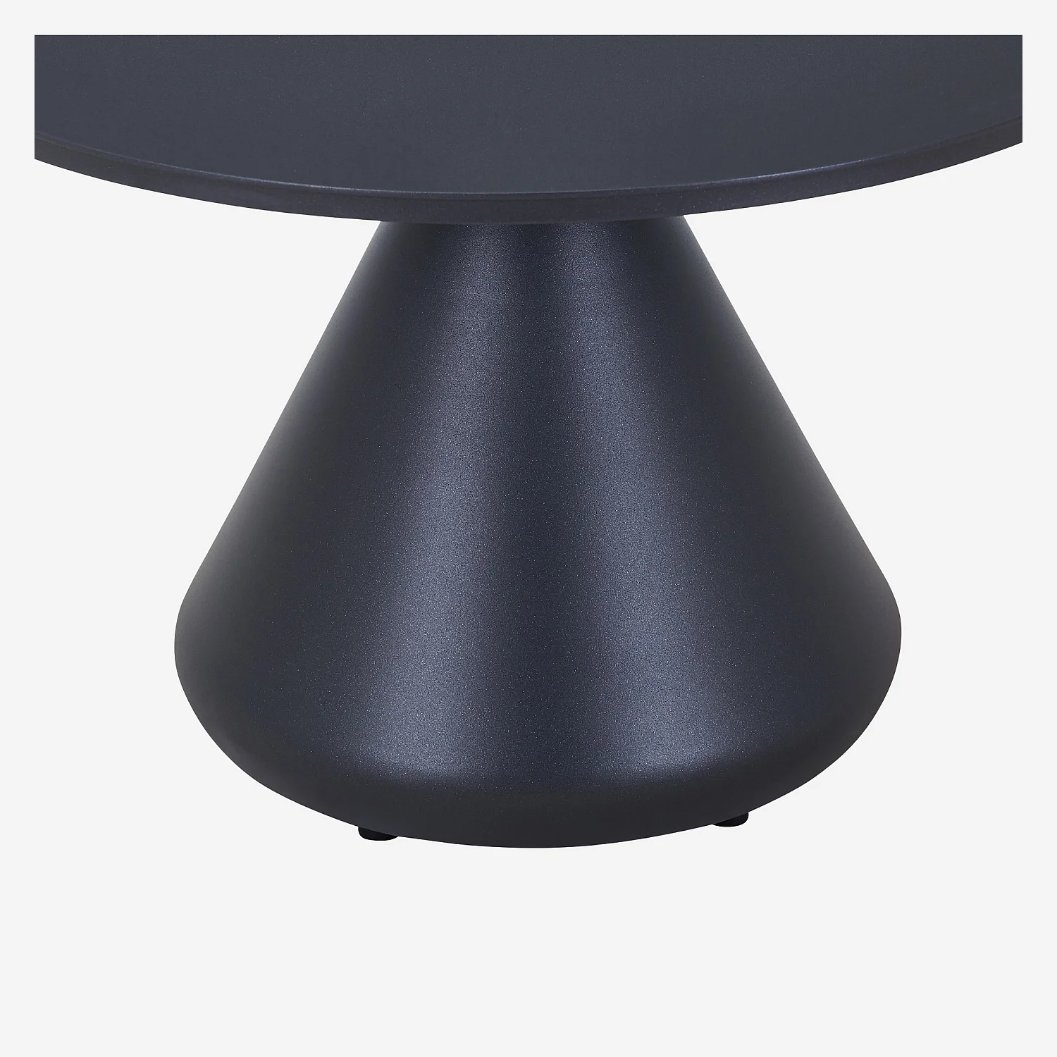 Tuinsalontafel van aluminium - 71 cm - Antracietgrijs - 3