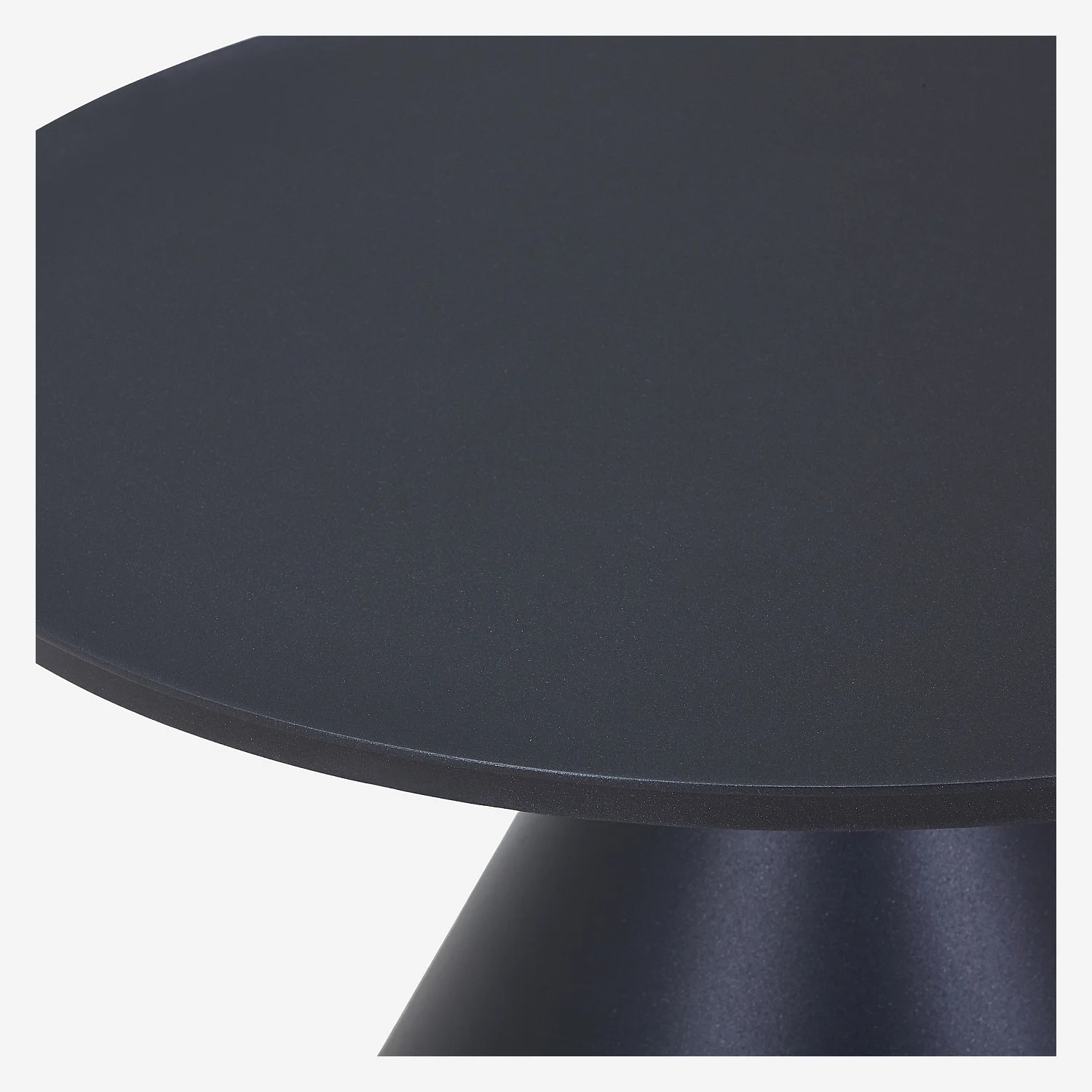 Tuinsalontafel van aluminium - 71 cm - Antracietgrijs - 4