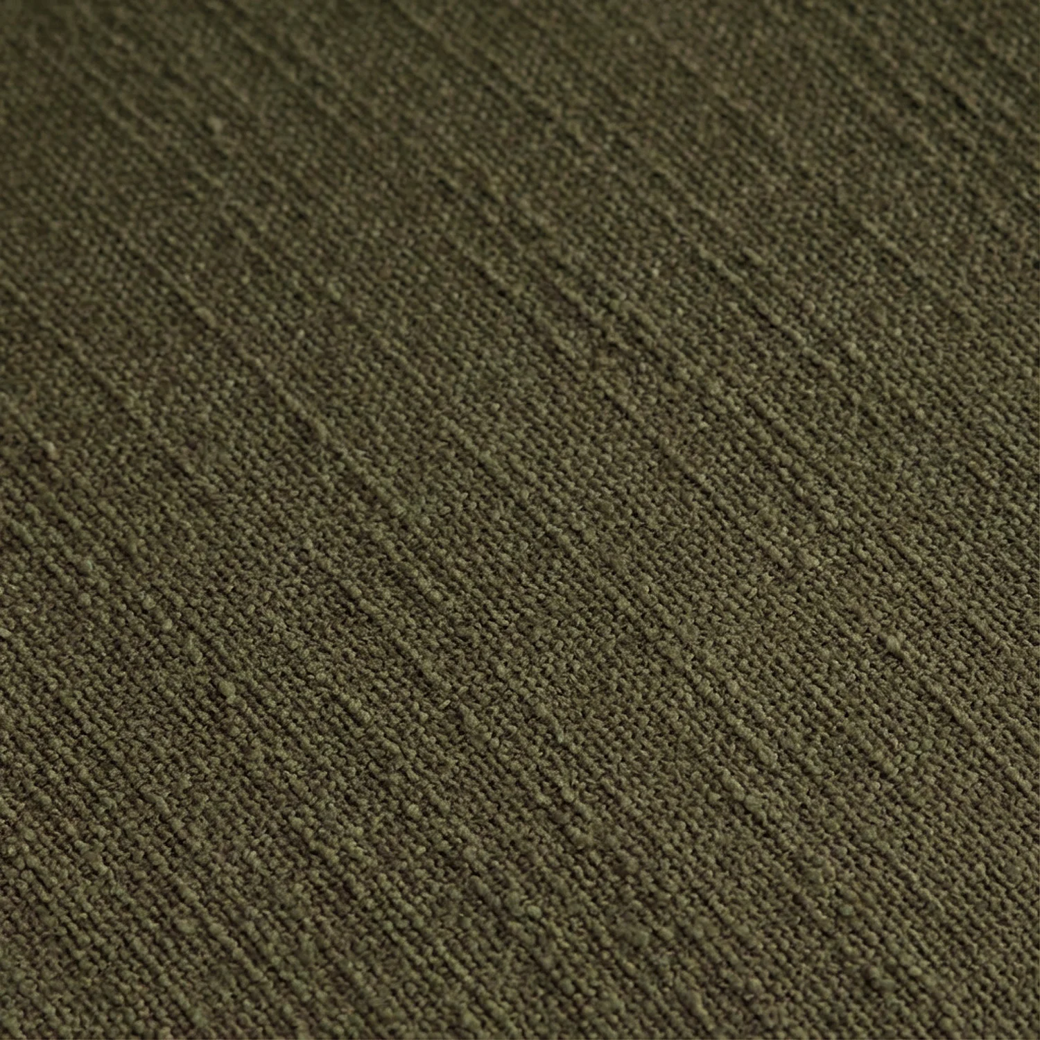 Sofa 4-Sitzer aus kurzem Bouclé-Stoff Mira - Tannengrün - 2