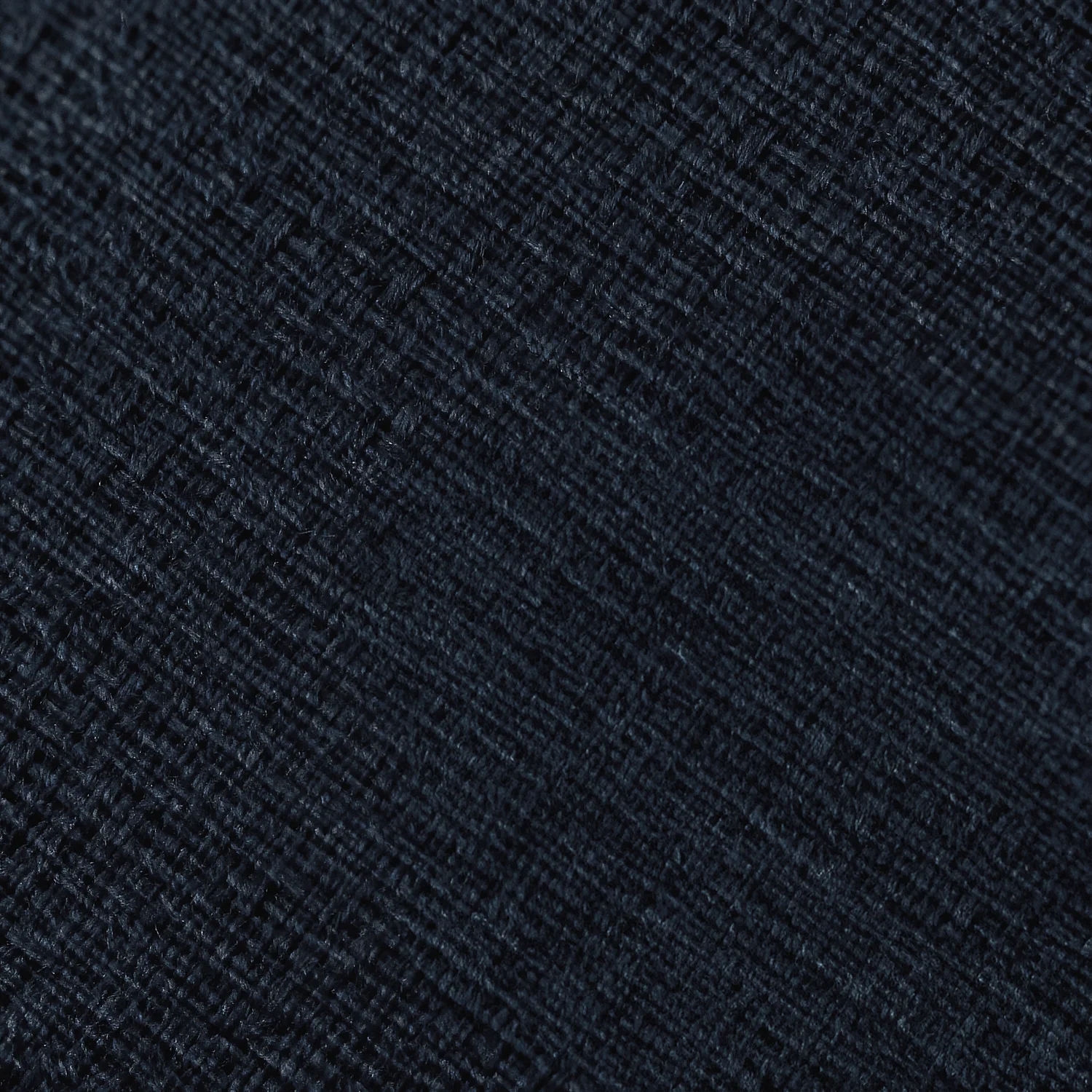 Divano angolare sinistro in tessuto Kumal - Blu notte - 2