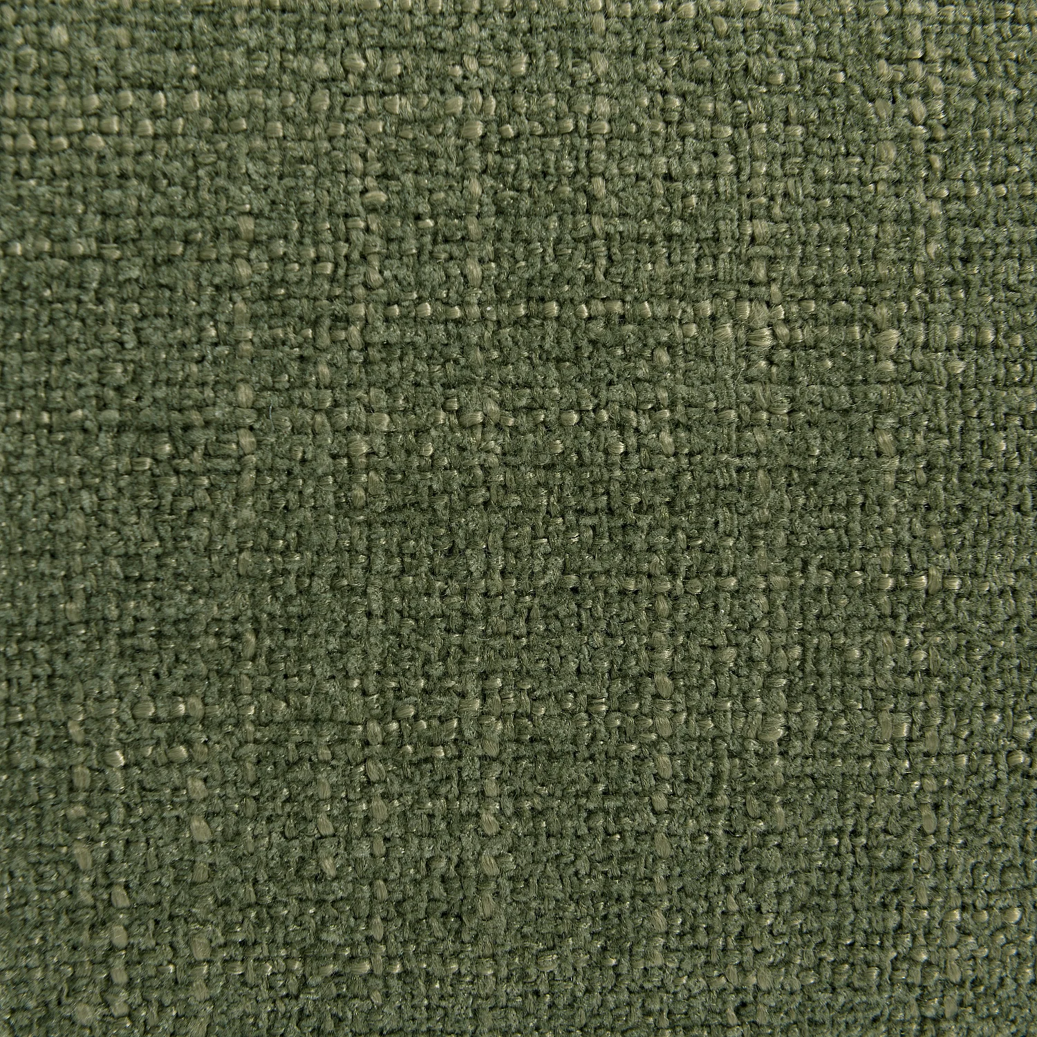 Canapé 3 places en tissu texturé - Vert kaki - 4