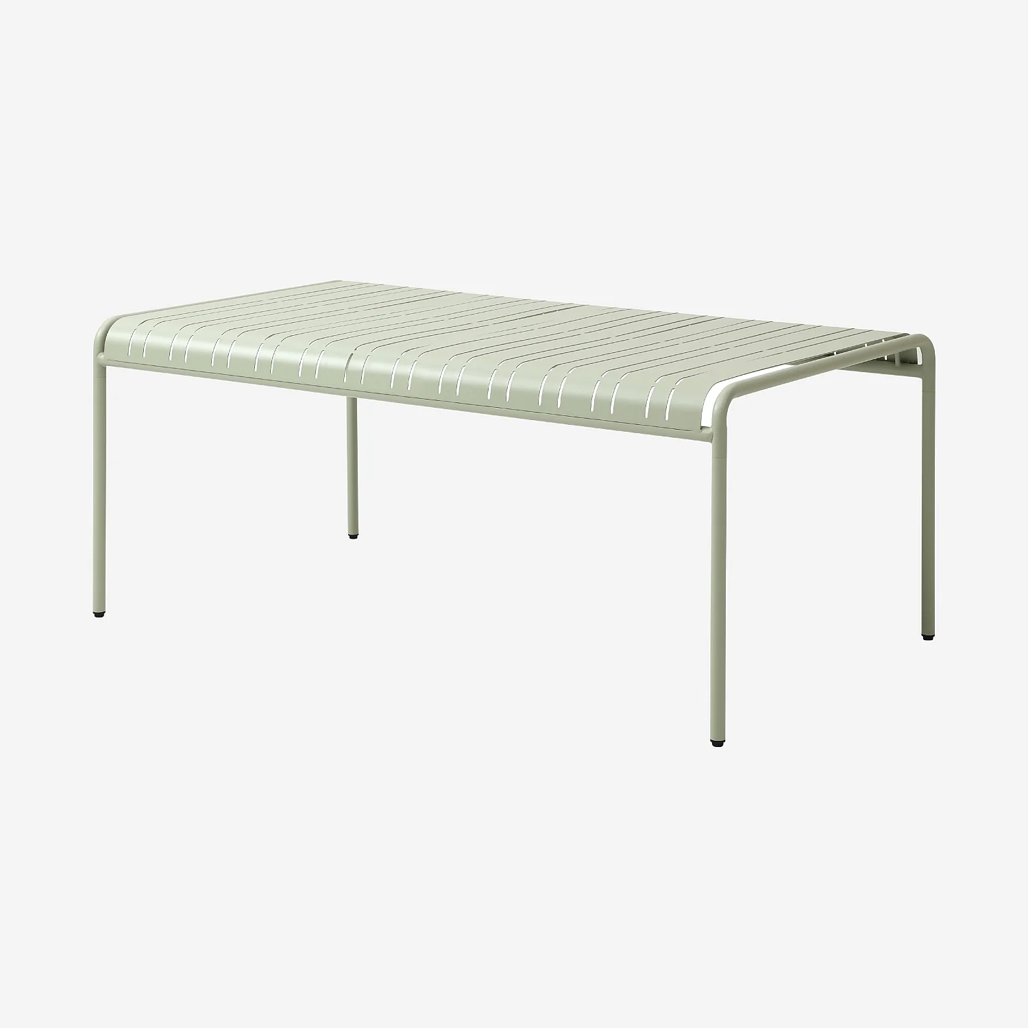 Tuintafel van staal - 180 x 100 cm - Pistachegroen - 2
