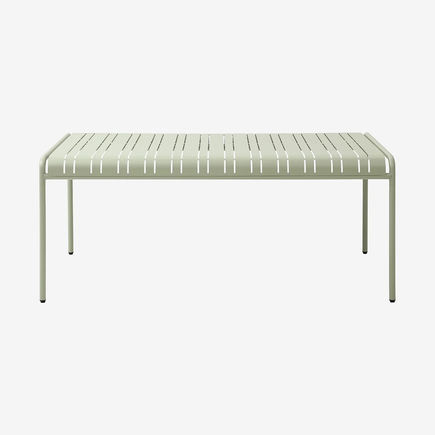 Tuintafel van staal - 180 x 100 cm - Pistachegroen - 1
