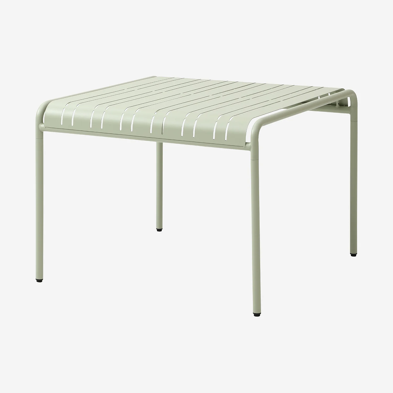 Tuintafel van staal - 100 x 100 cm - Pistachegroen - 2